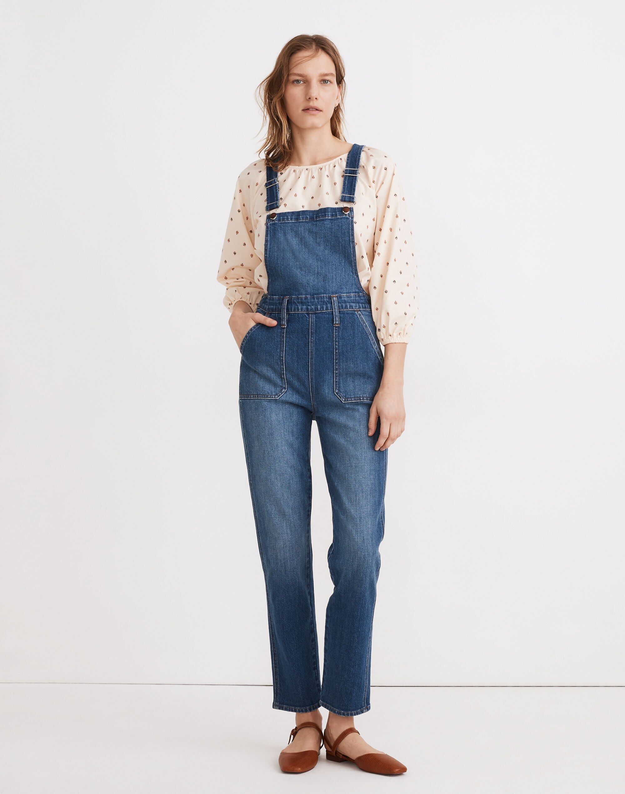 Stovepipe Overalls in Cosman Wash