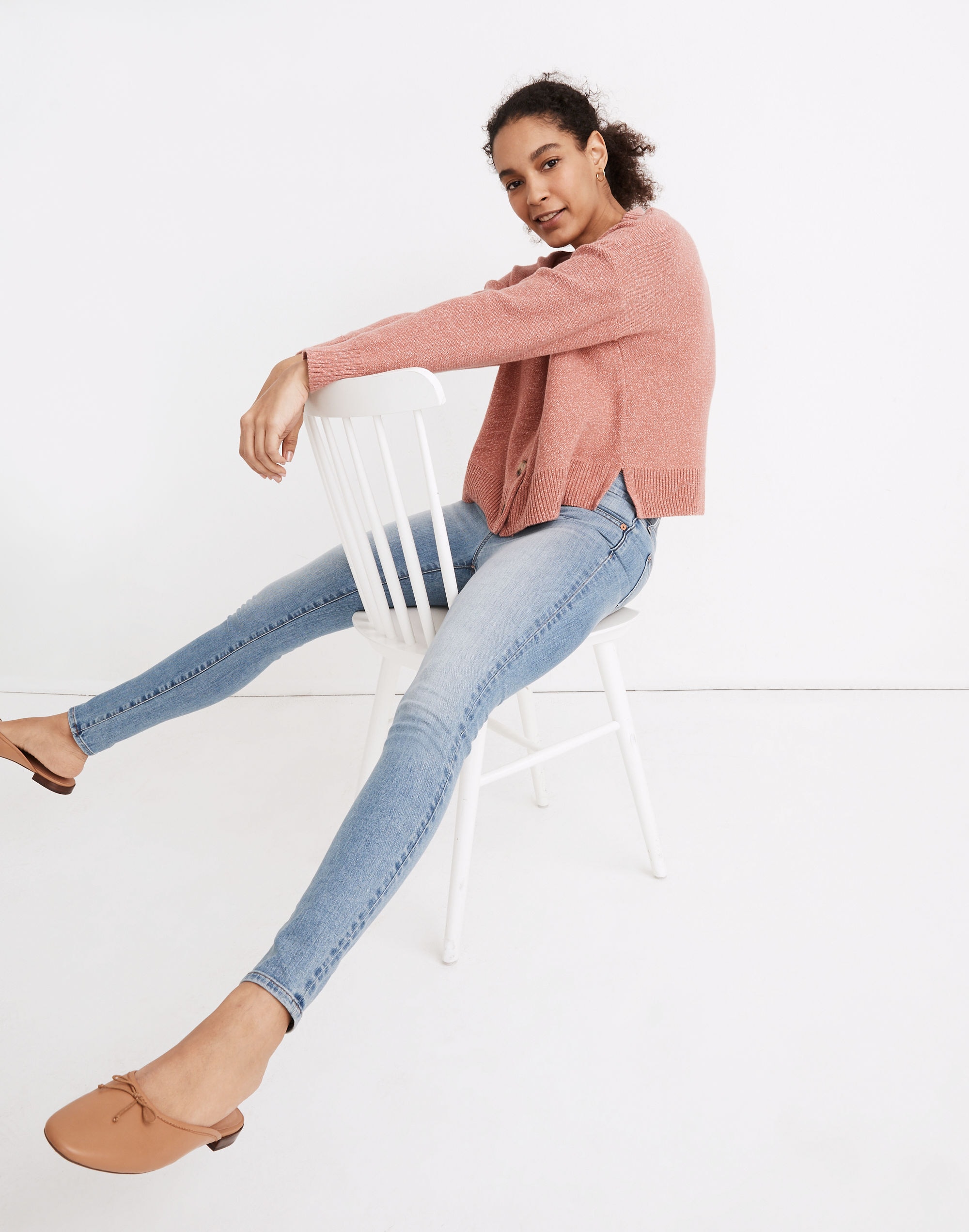 8" Skinny Jeans in Keap Wash