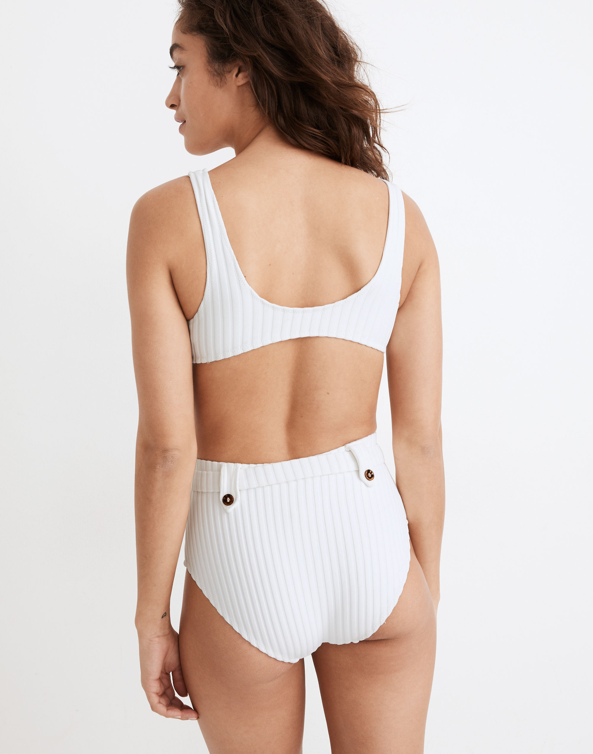 Solid &amp; Striped&reg; Ribbed Annie Bikini Top
