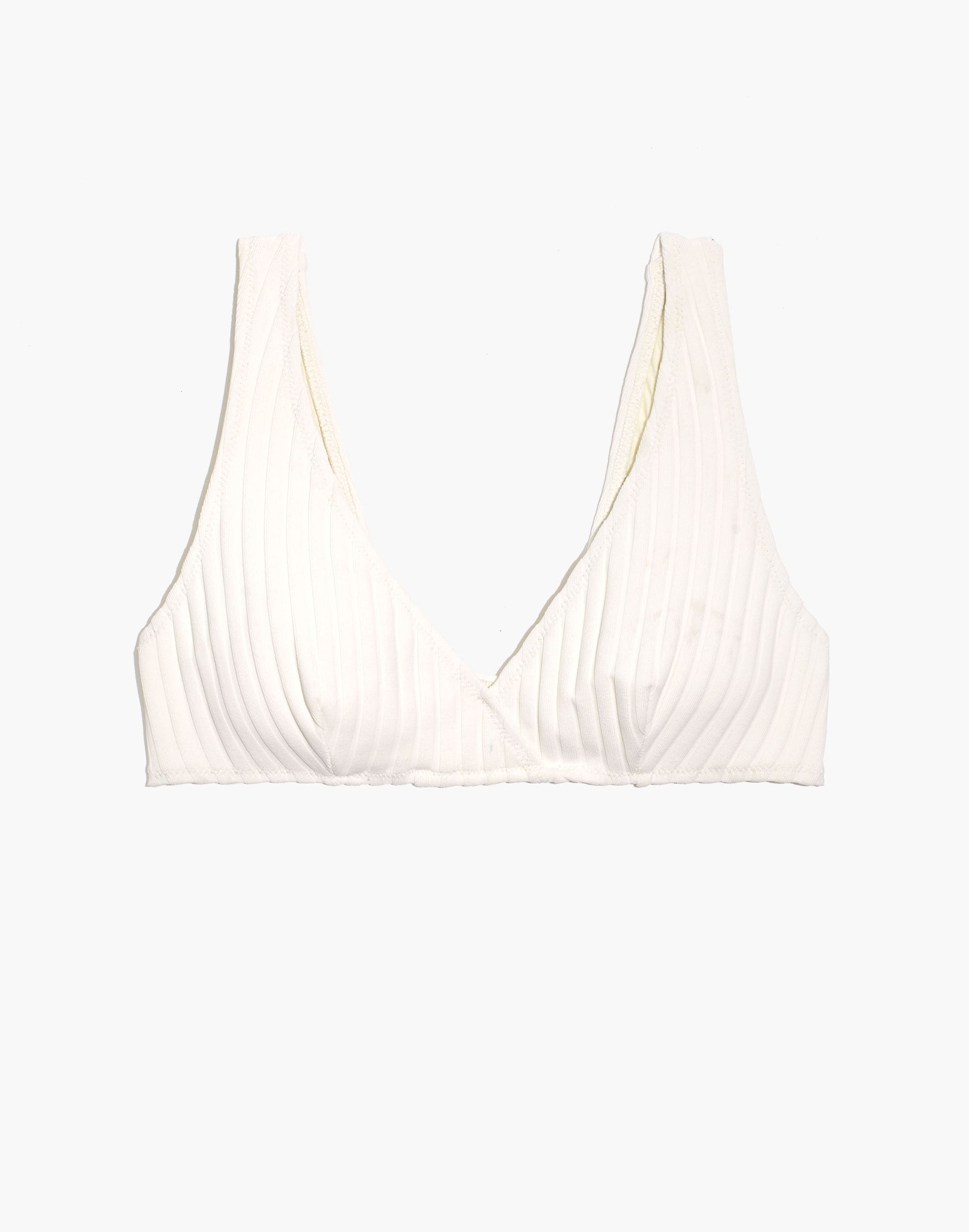 Solid &amp; Striped&reg; Ribbed Annie Bikini Top