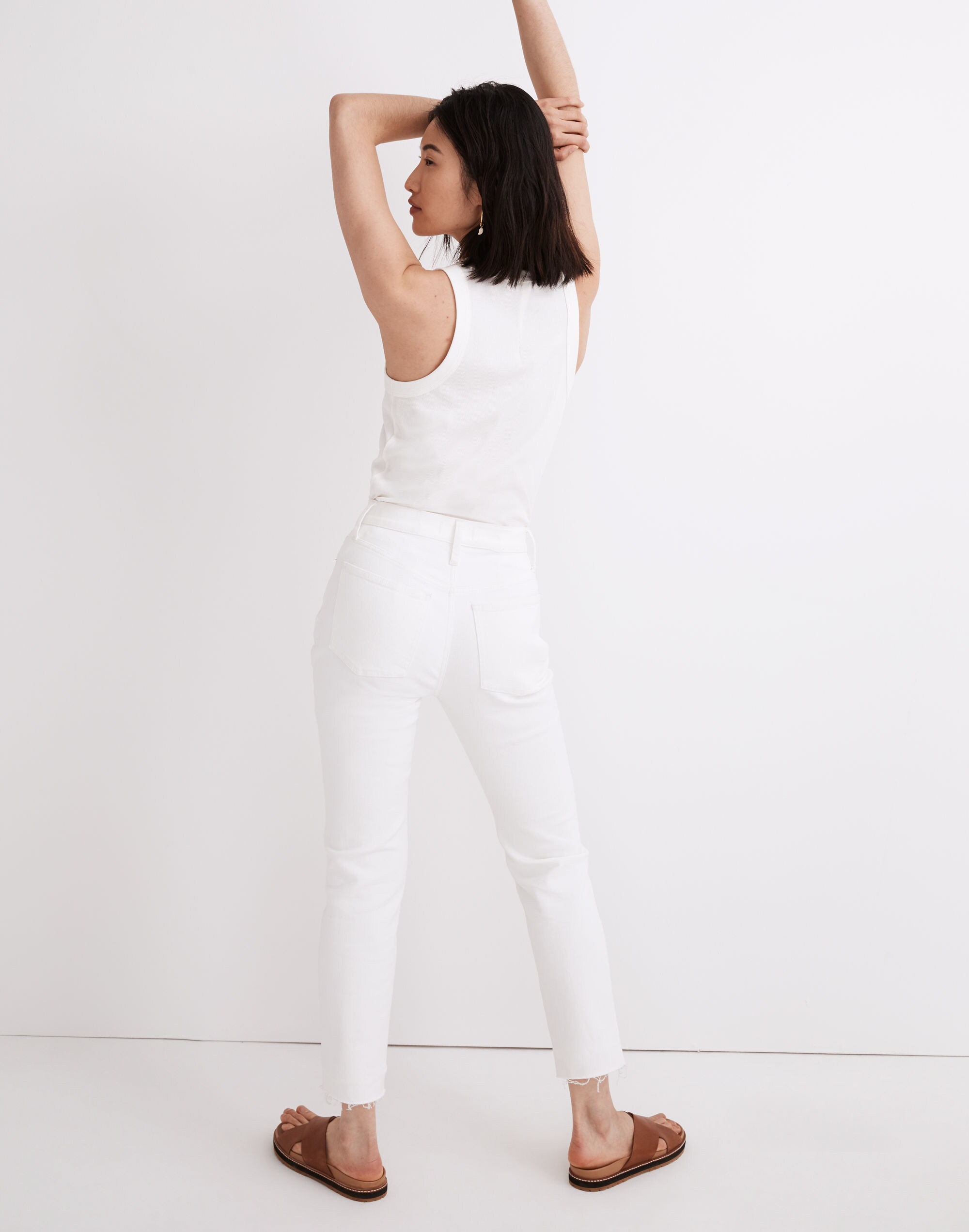 The Perfect Vintage Jean in Tile White