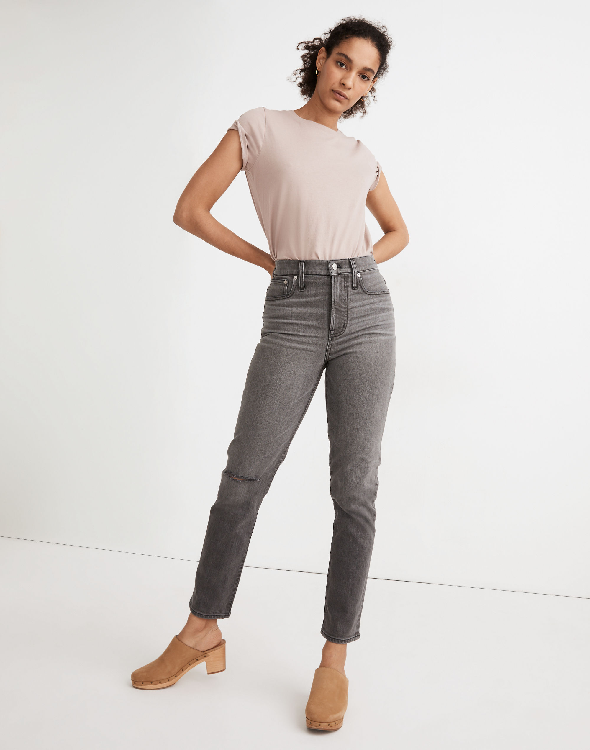The Perfect Vintage Jean in Connell Wash: Ripped Edition