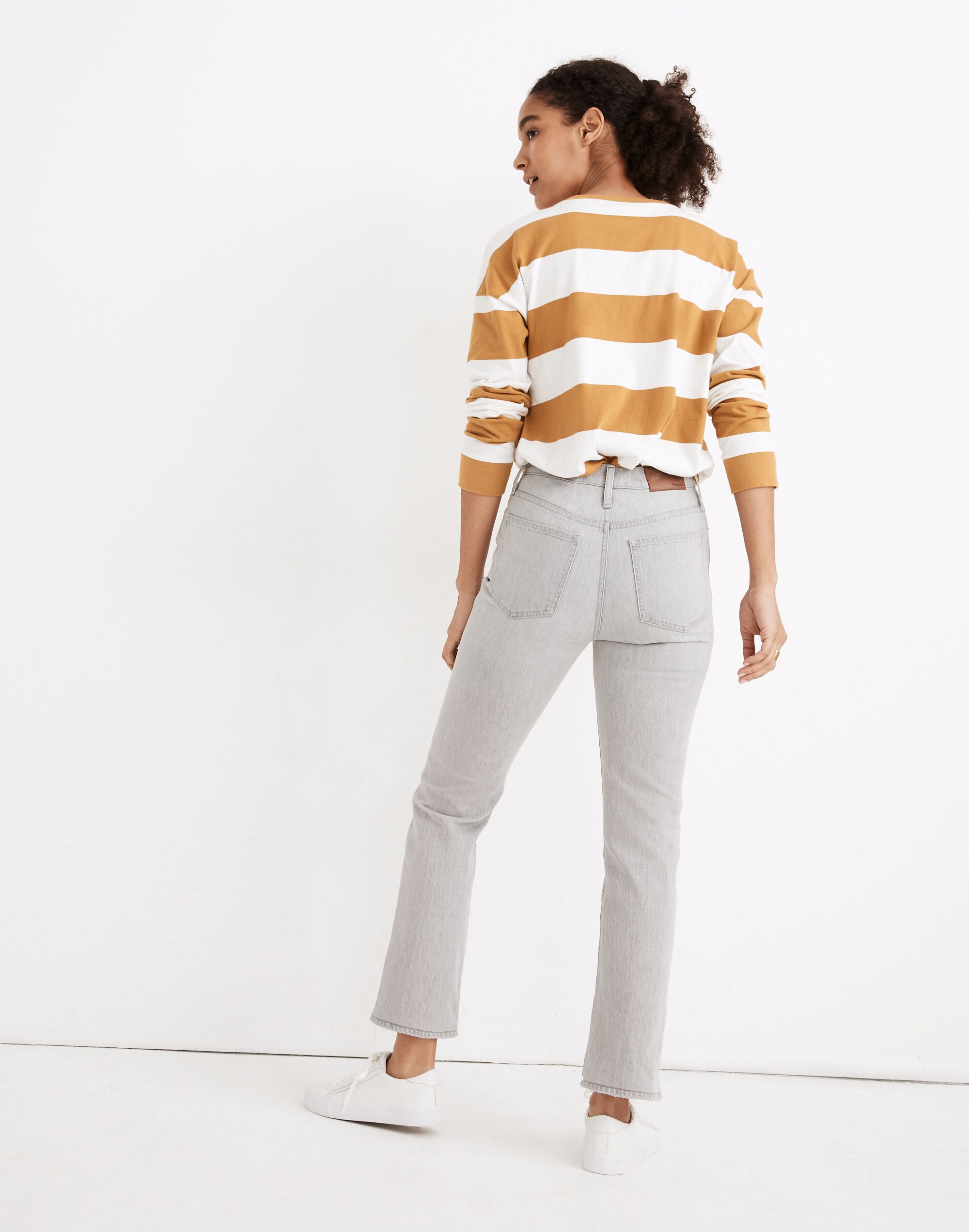 Slim Demi-Boot Jeans in Dekalb Wash