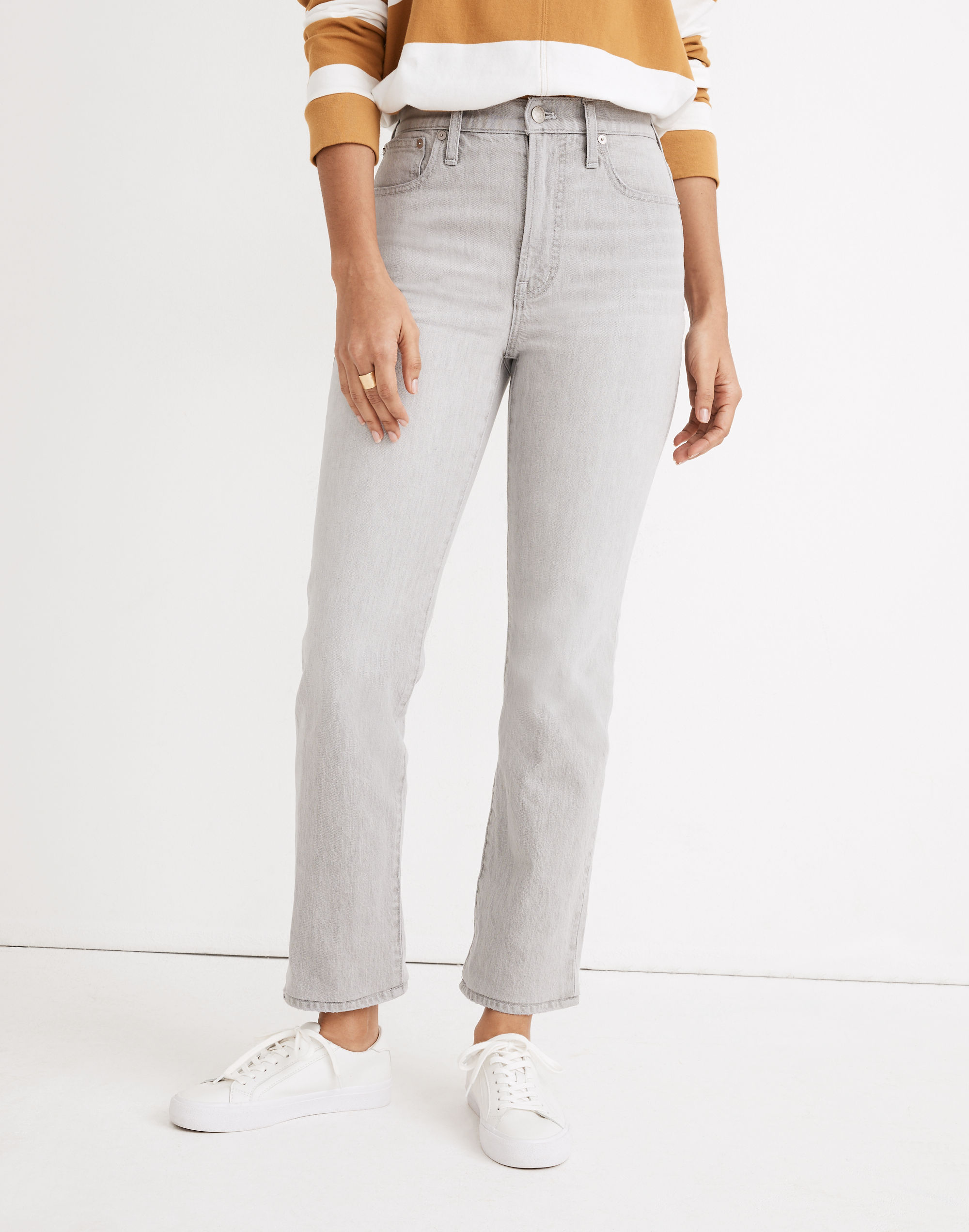 Slim Demi-Boot Jeans in Dekalb Wash