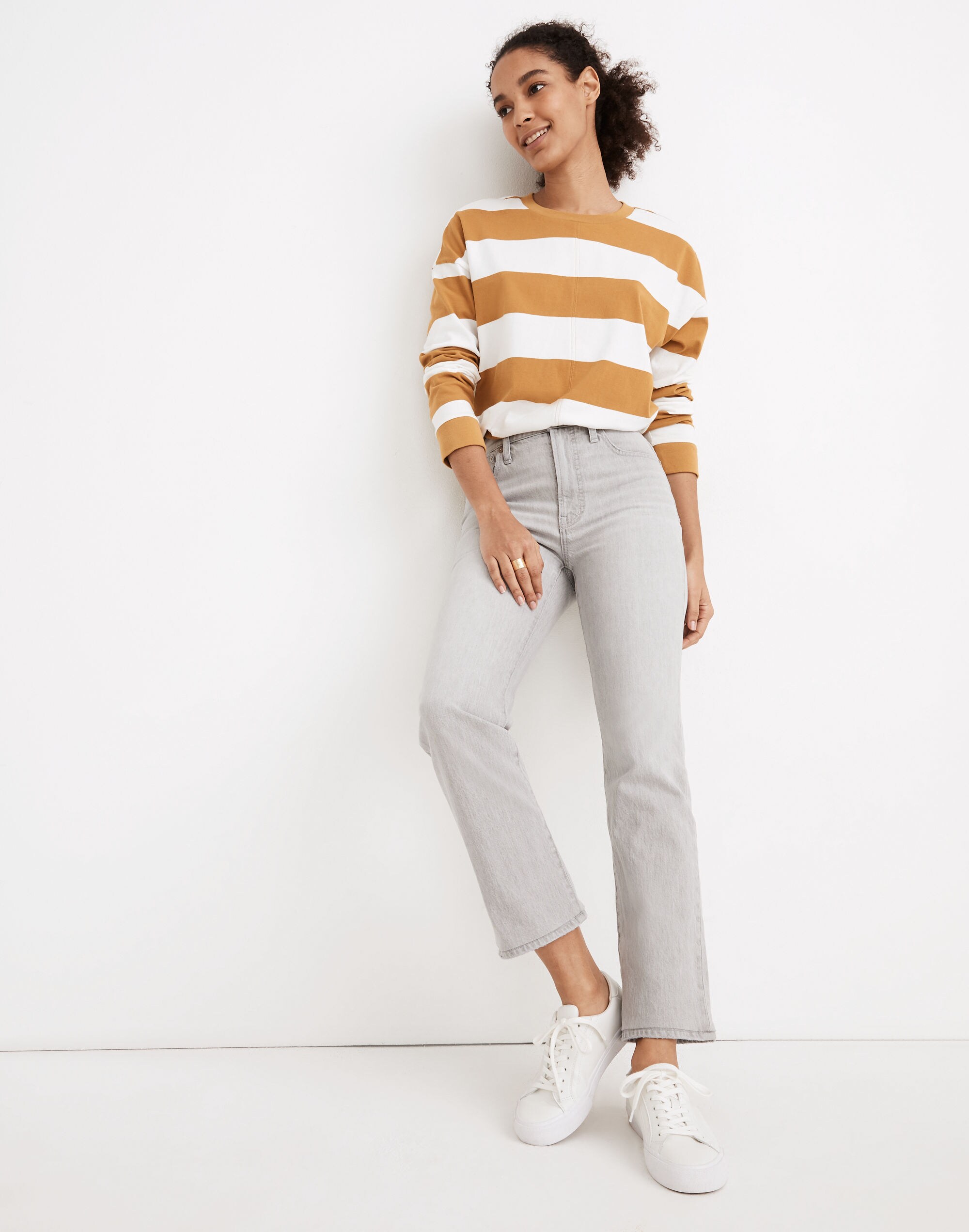 Slim Demi-Boot Jeans in Dekalb Wash