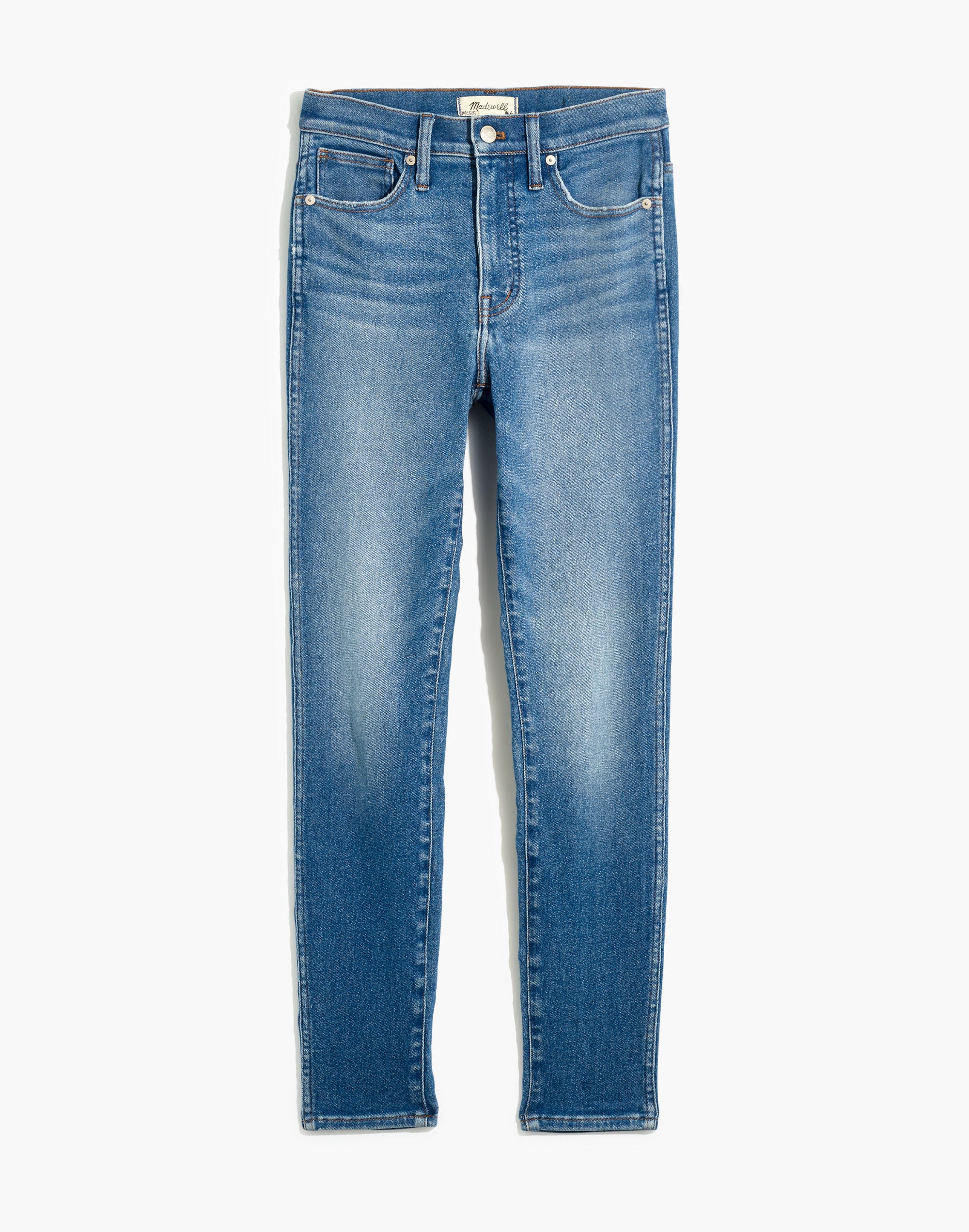 Tall 10" High-Rise Skinny Crop Jeans in Sheffield Wash