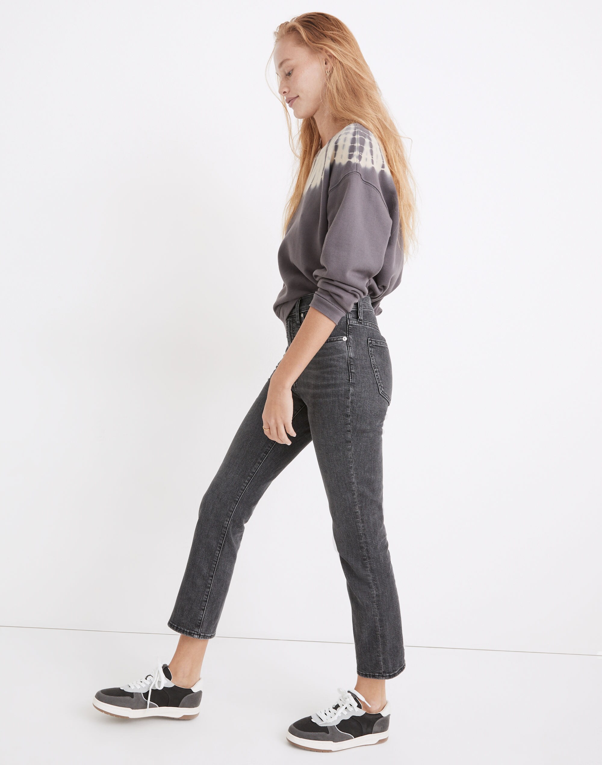 Slim Demi-Boot Jeans in Hayford Wash