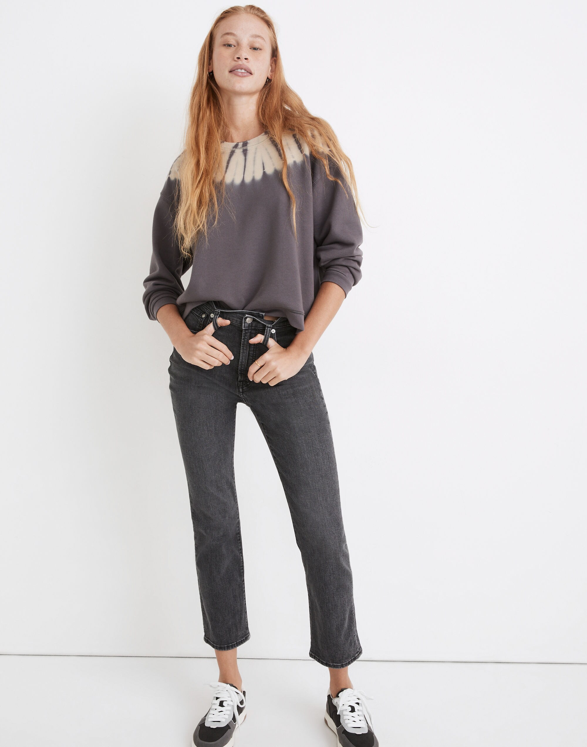 Slim Demi-Boot Jeans in Hayford Wash