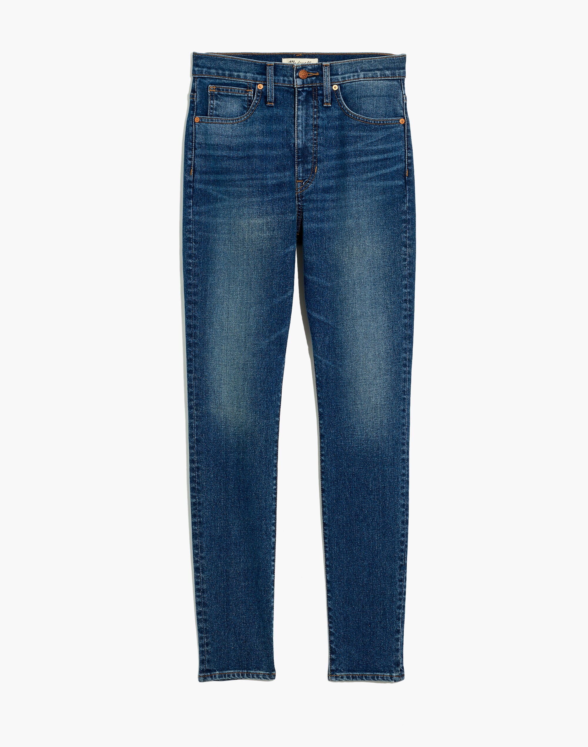11" High-Rise Skinny Jeans in Markland Wash: TENCEL&trade; Denim Edition