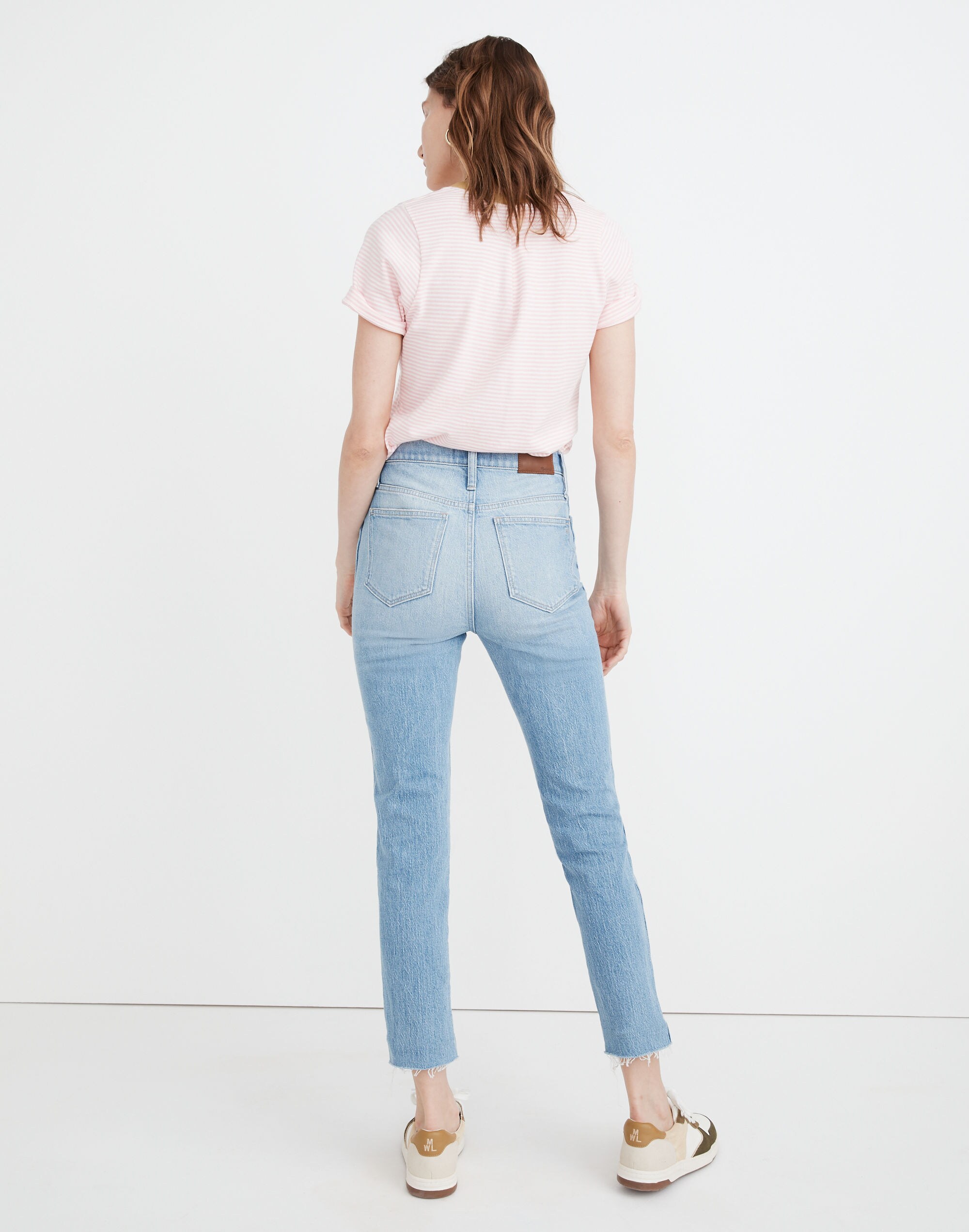 Stovepipe Jeans in Devoe Wash: Raw-Hem Edition