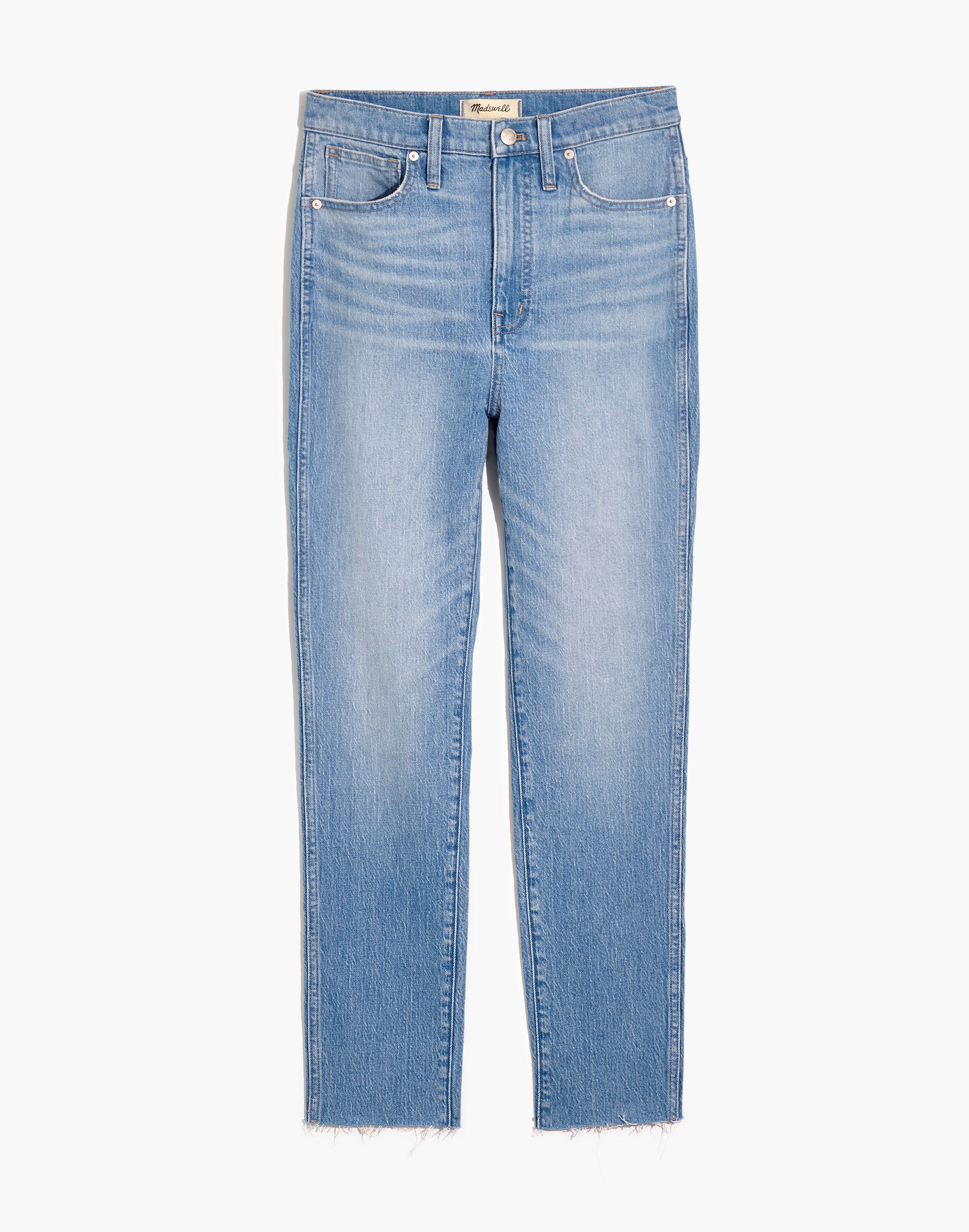 Stovepipe Jeans in Devoe Wash: Raw-Hem Edition