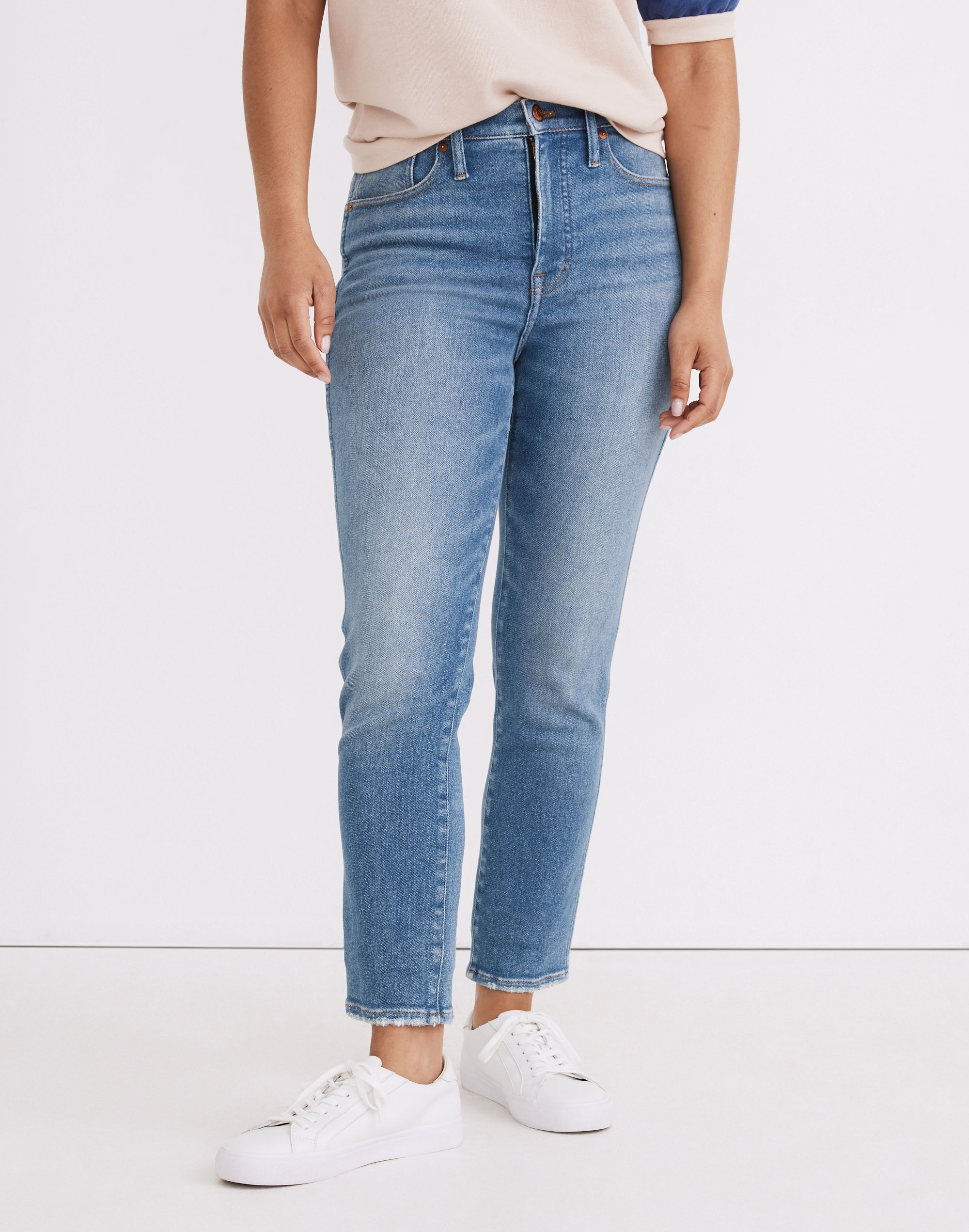 Tall Stovepipe Jeans in Ditmas Wash
