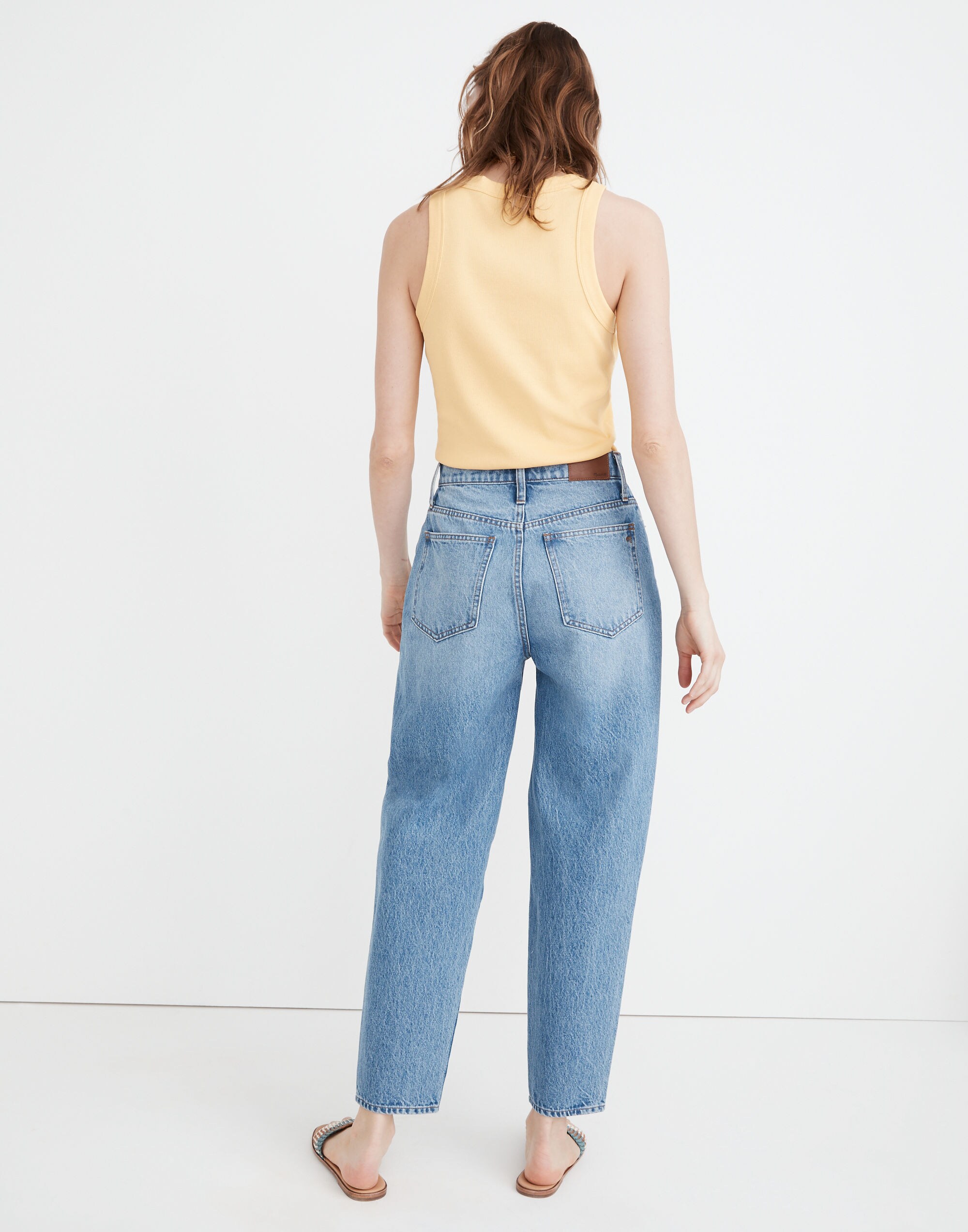 Baggy Tapered Jeans in Markwood Wash | Madewell