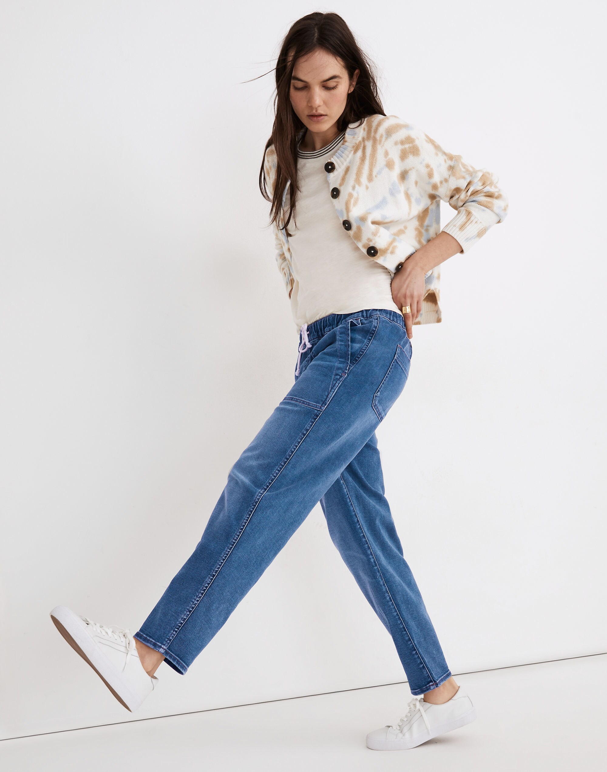 Pull-On Relaxed Jeans