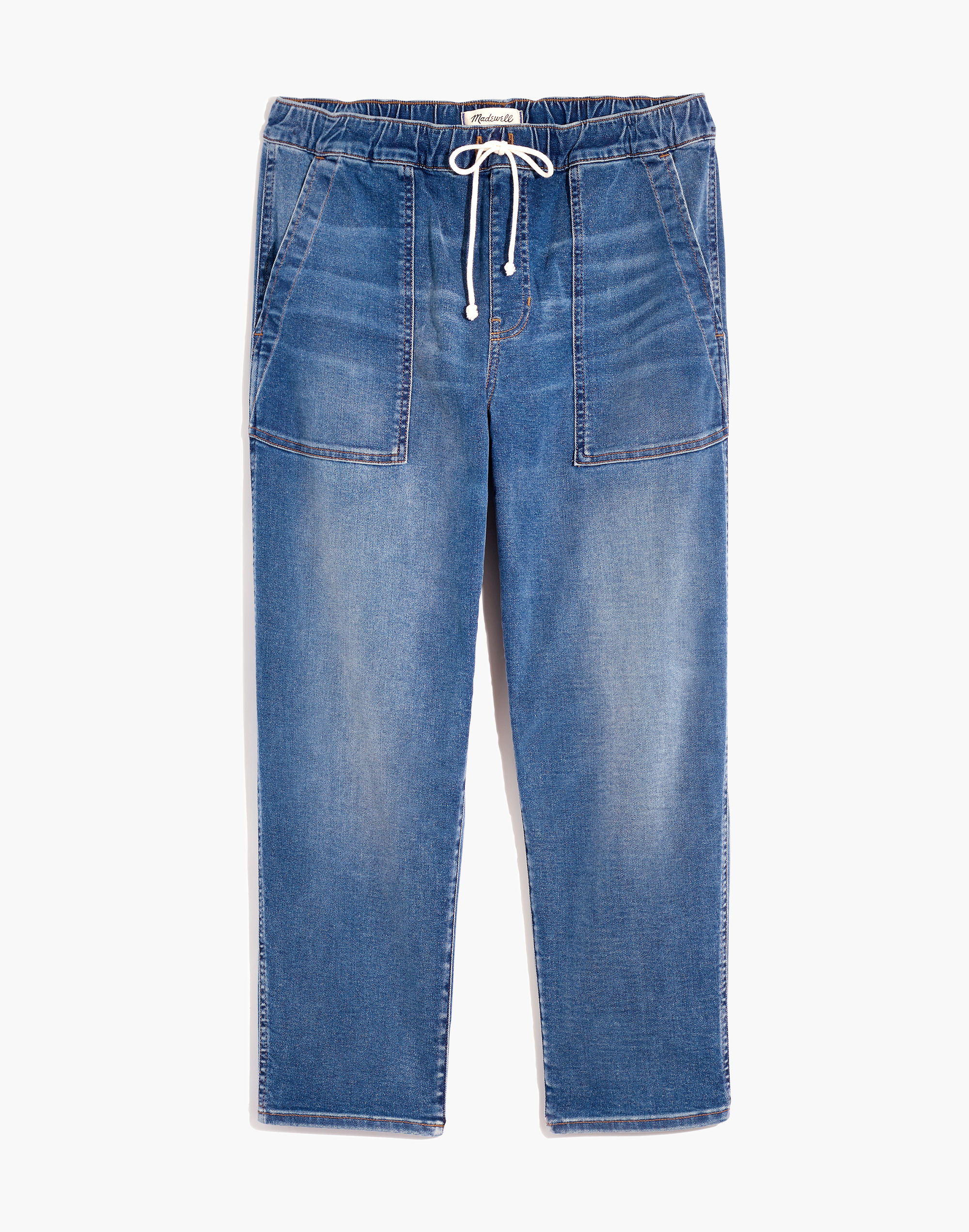 Pull-On Relaxed Jeans