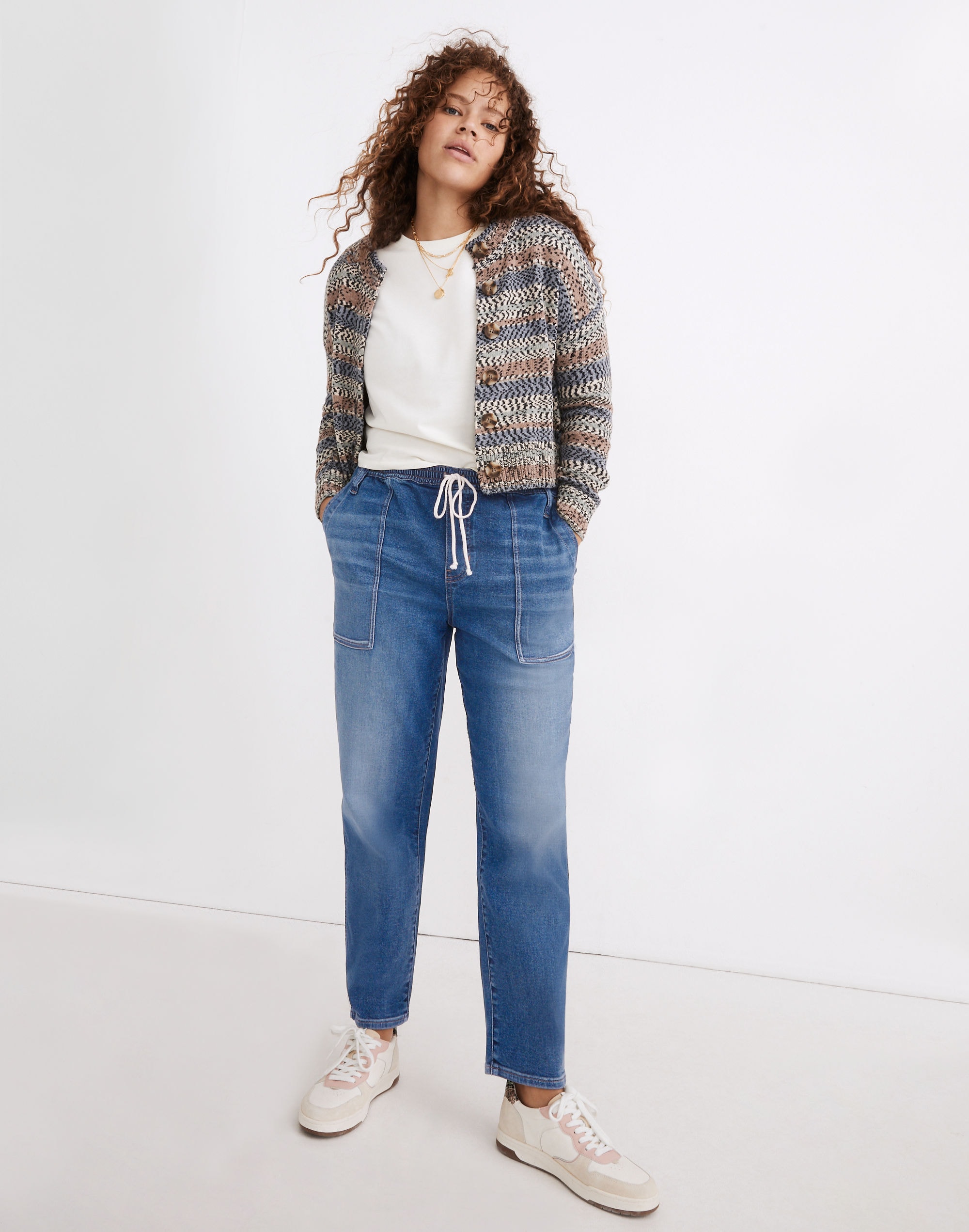 pull-on relaxed jeans