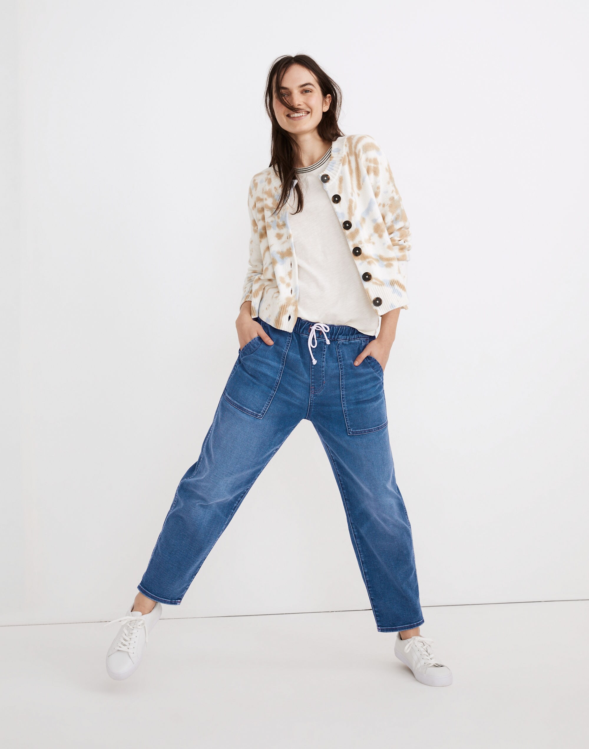 Pull-On Relaxed Jeans