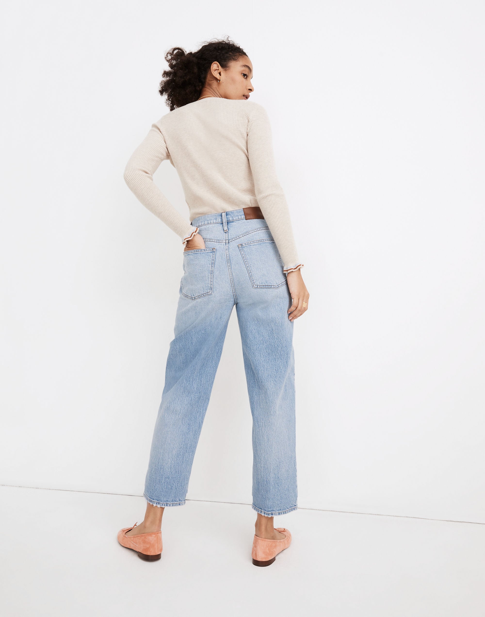 Tall Balloon Jeans in Hewes Wash