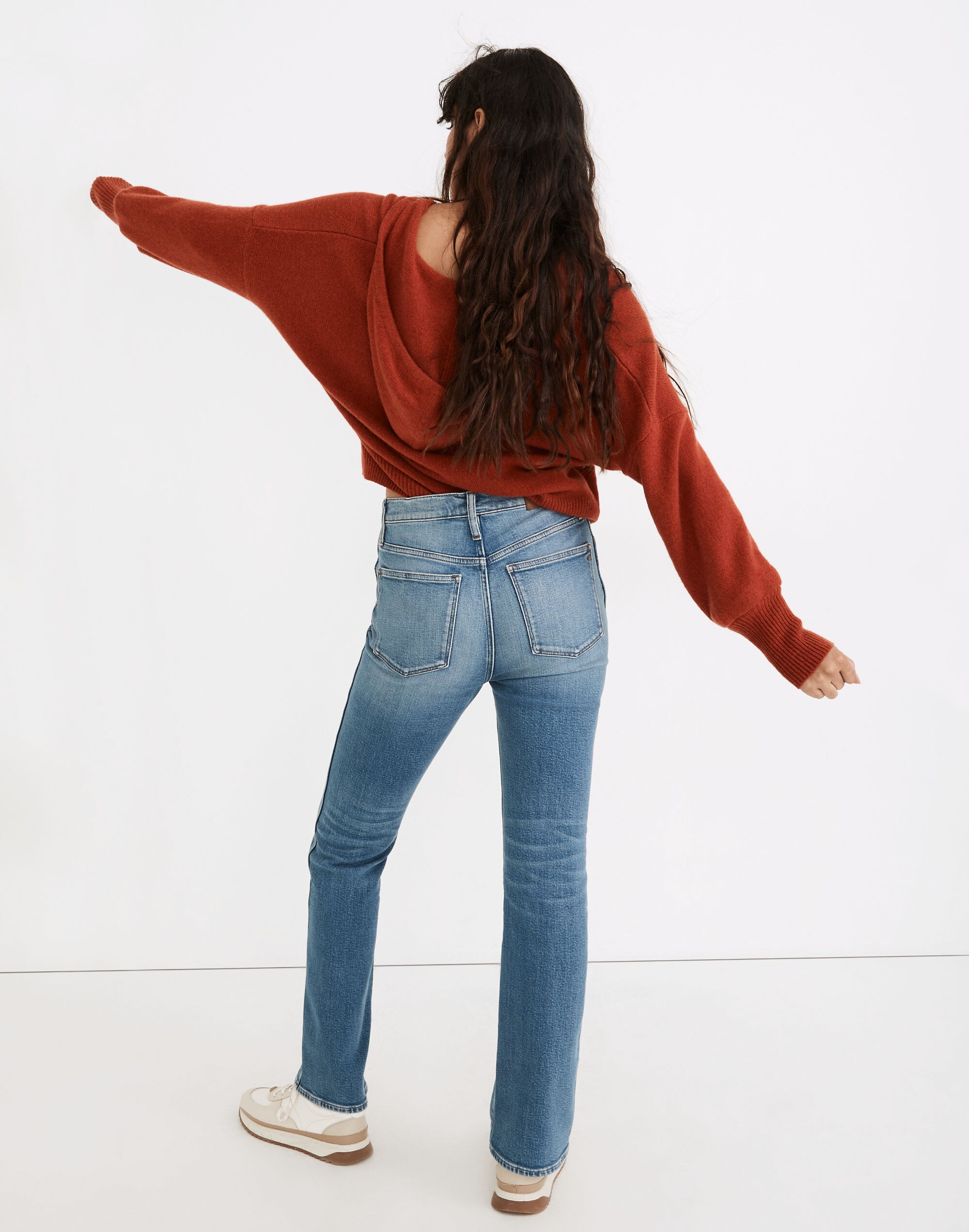 '90s High-Rise Bootcut Jeans in Danver Wash