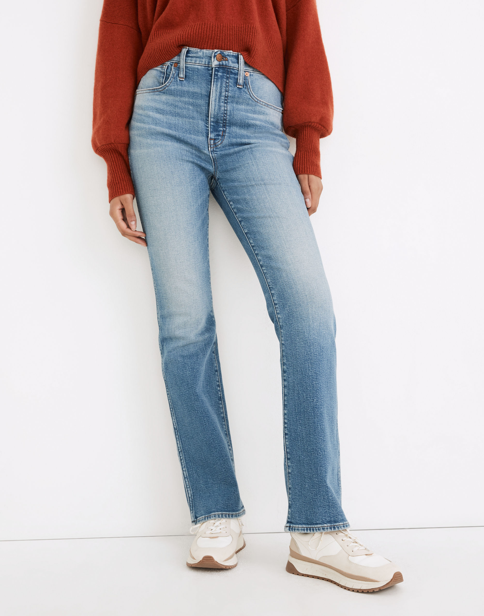 '90s High-Rise Bootcut Jeans in Danver Wash