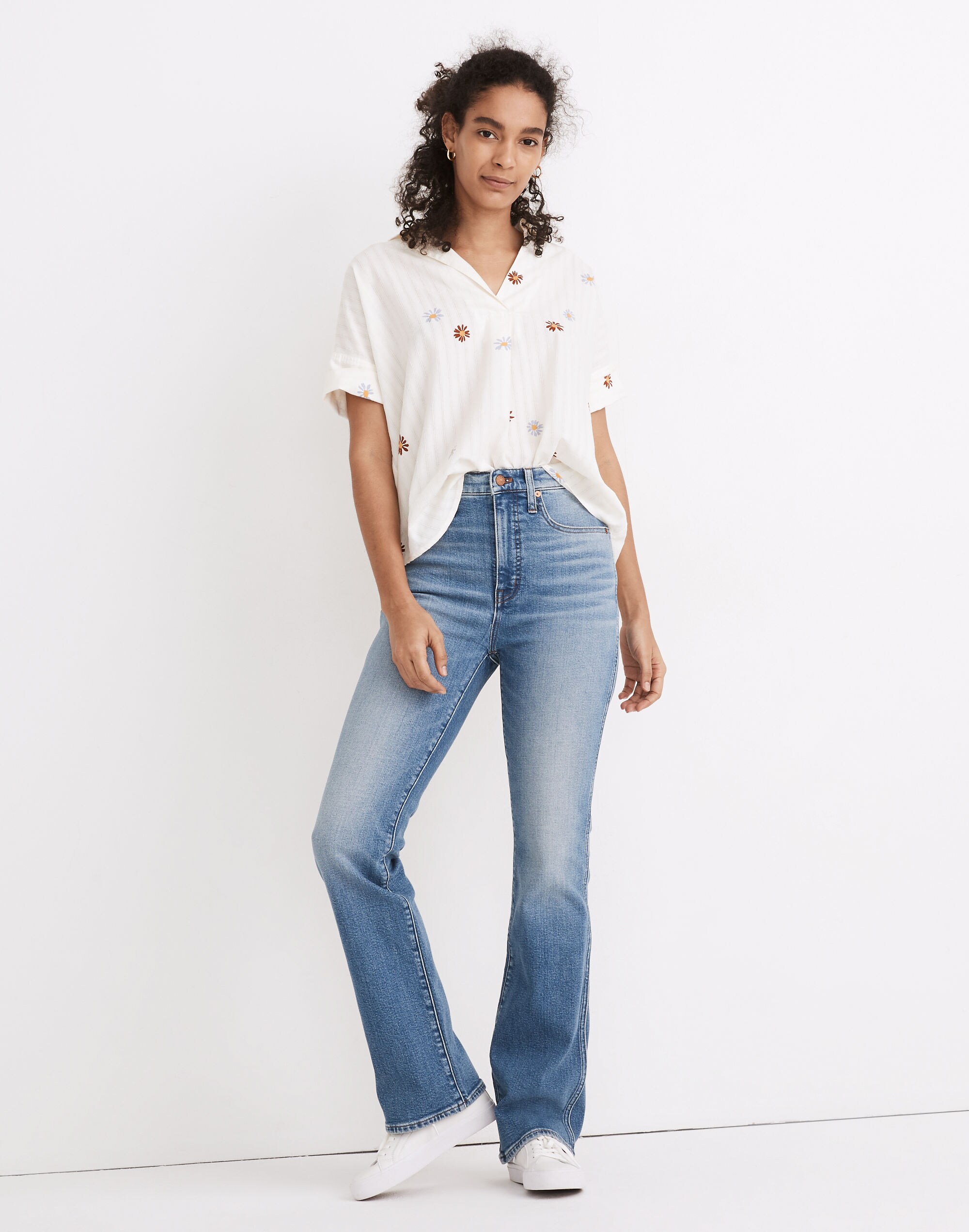 '90s High-Rise Bootcut Jeans in Danver Wash