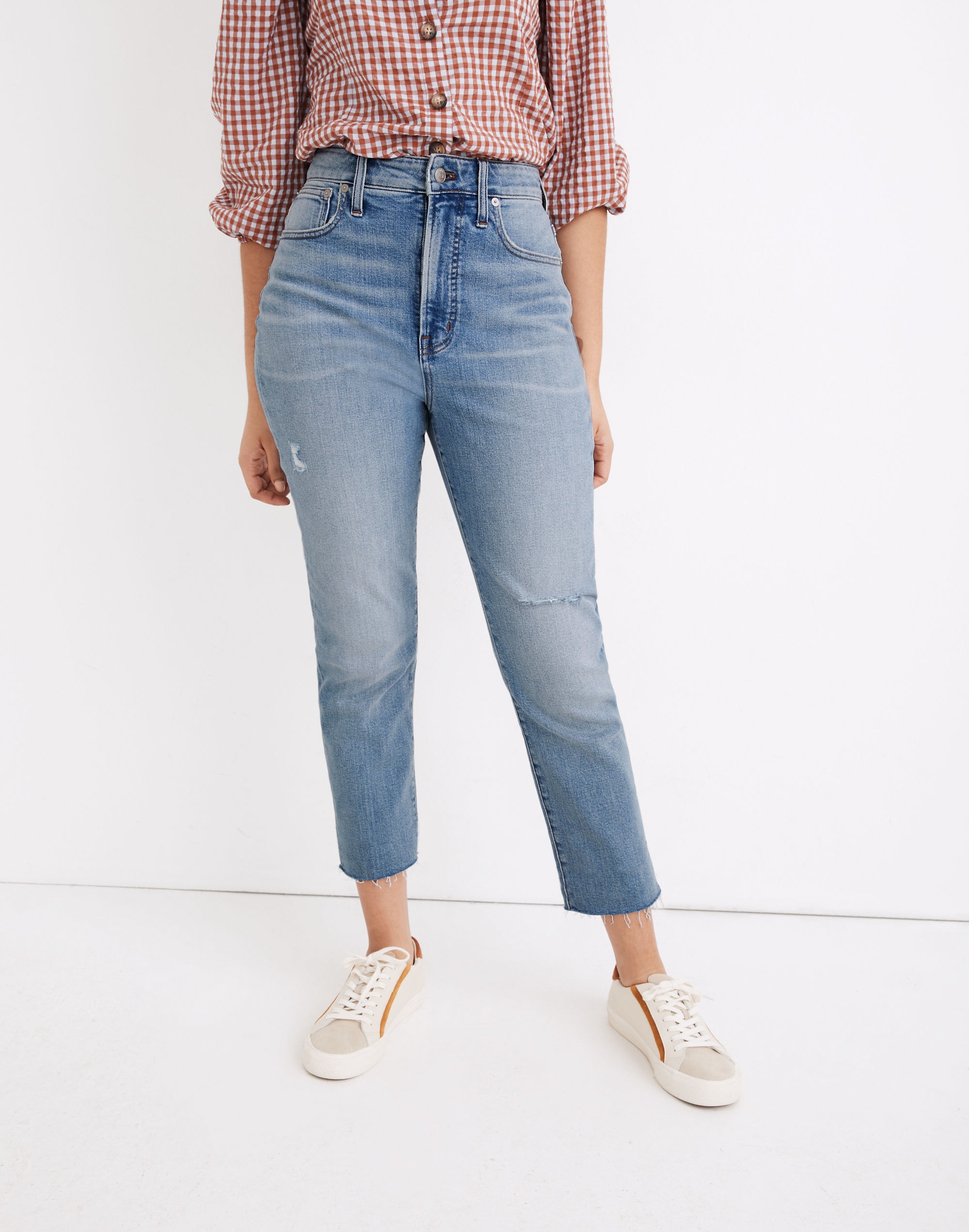 The Tall Curvy Perfect Vintage Jean in Coffey Wash: Worn-In Edition