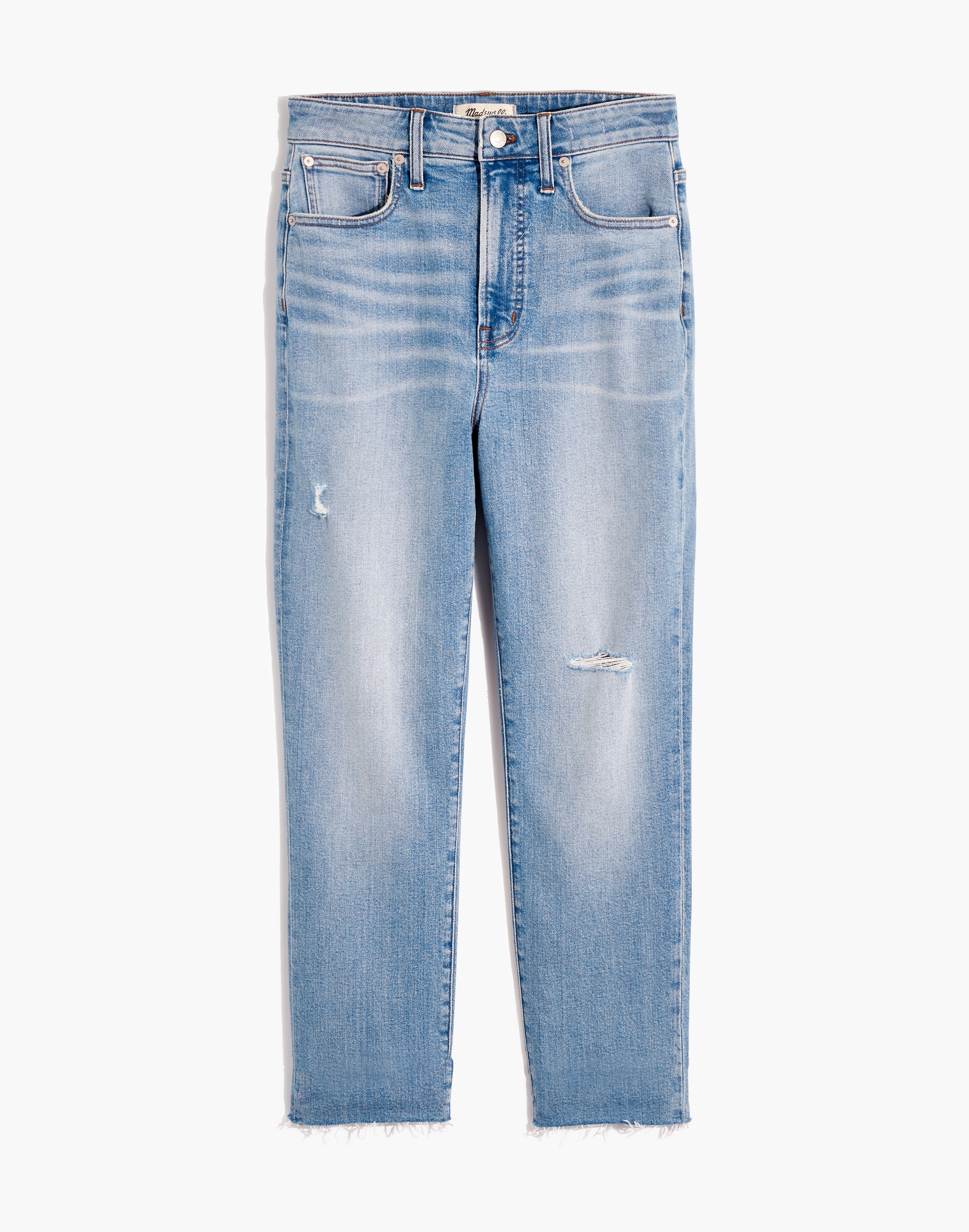 The Curvy Perfect Vintage Jean in Coffey Wash: Worn-In Edition