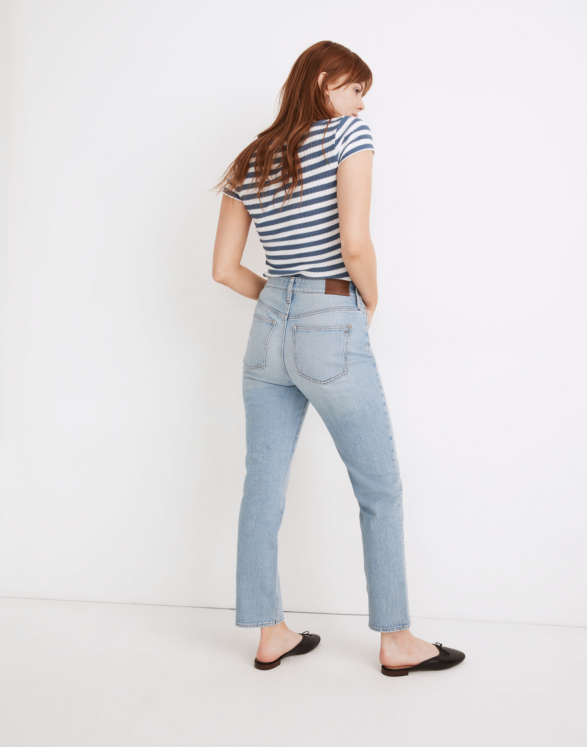 The Curvy Perfect Vintage Jean in Fiore Wash