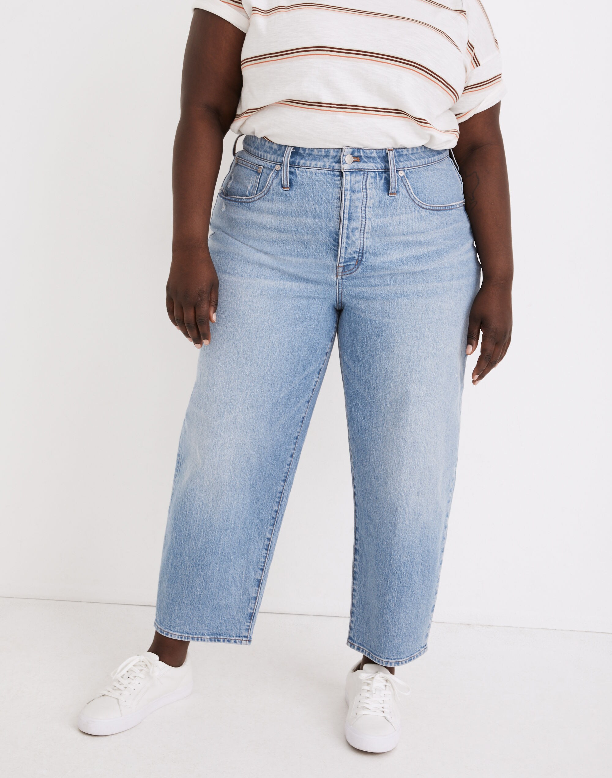 Plus Balloon Jeans in Hewes Wash