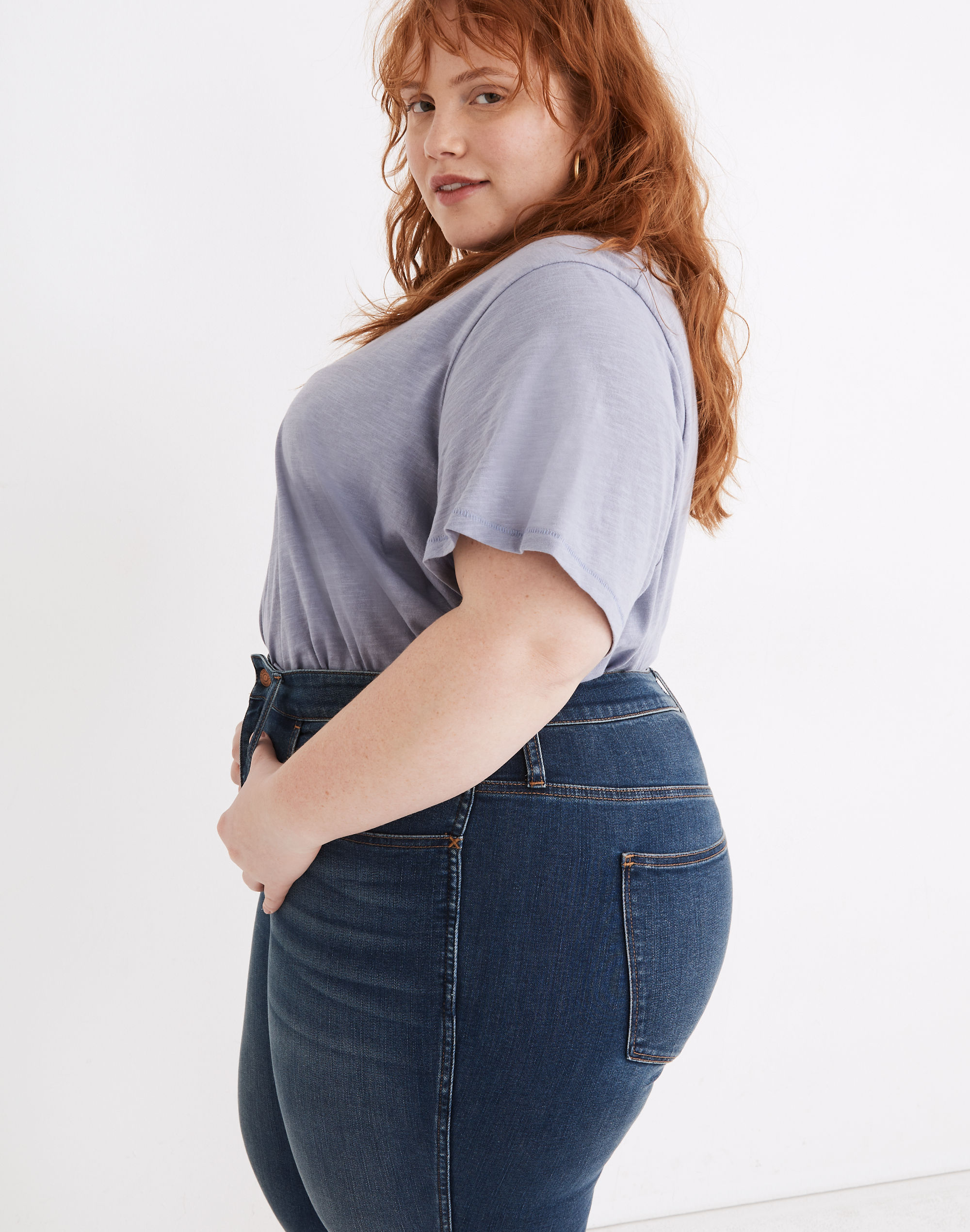 Plus High-Rise Roadtripper Supersoft Jeans in Playford Wash