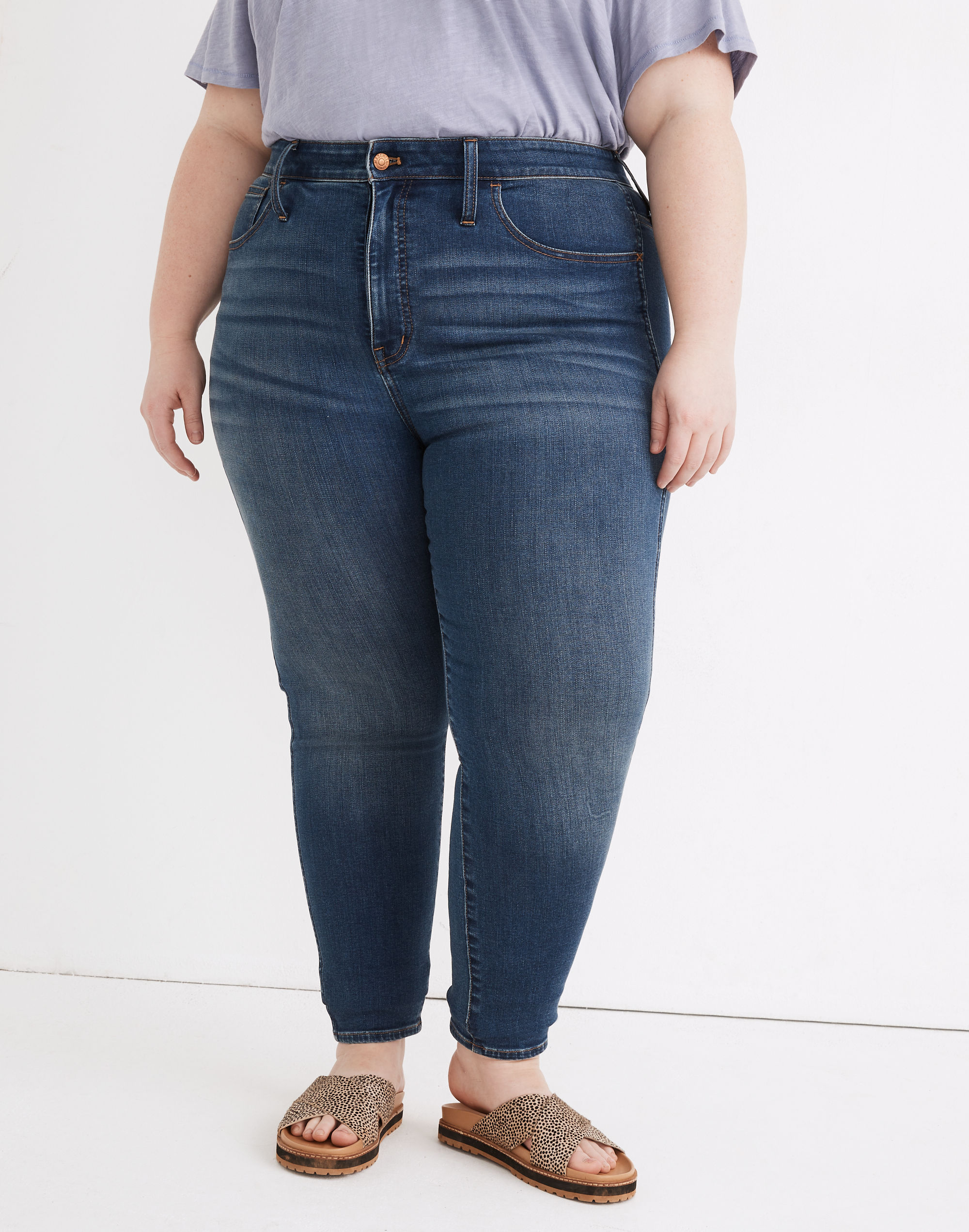 Plus High-Rise Roadtripper Supersoft Jeans in Playford Wash