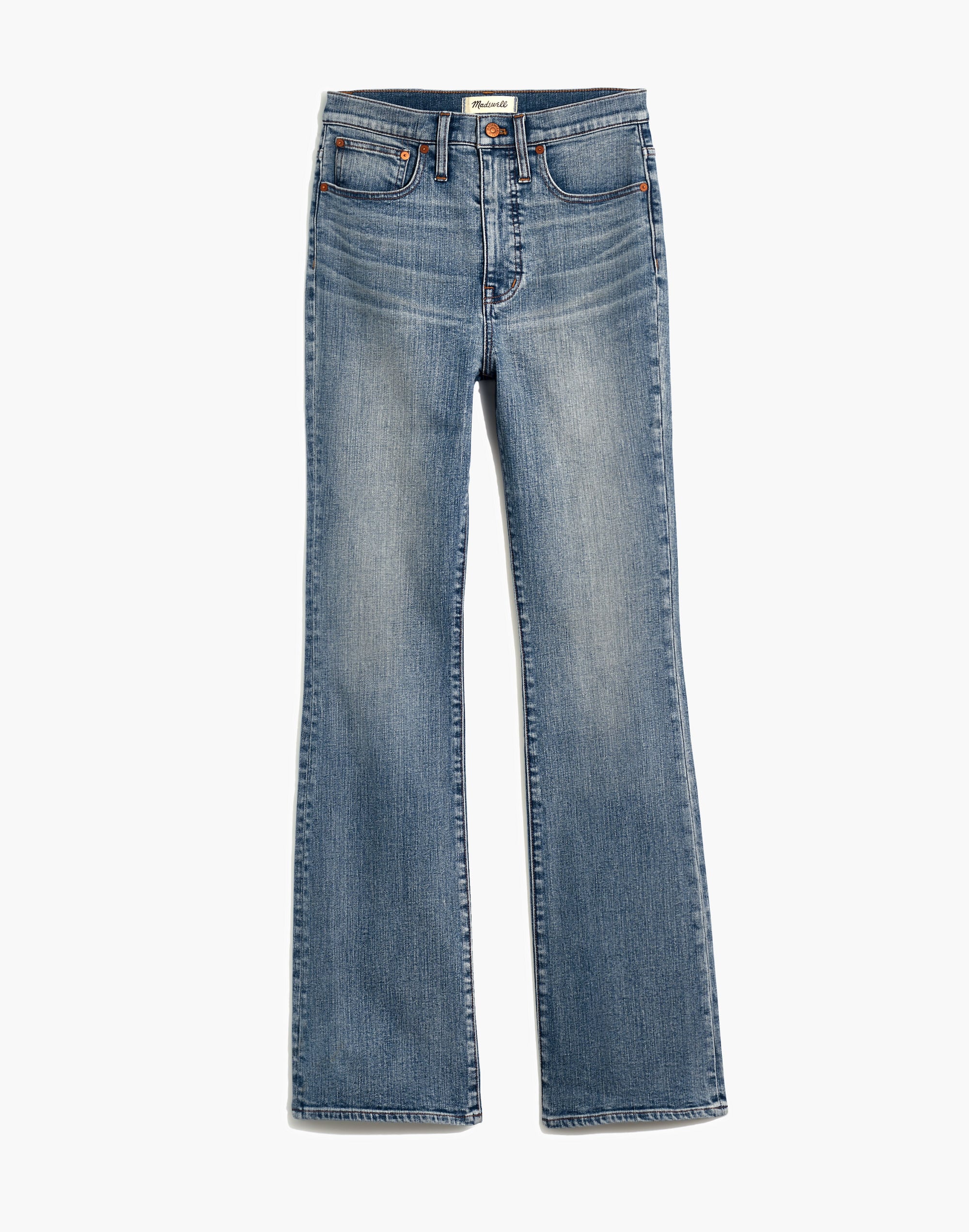 Skinny Flare Jeans in Ellsworth Wash