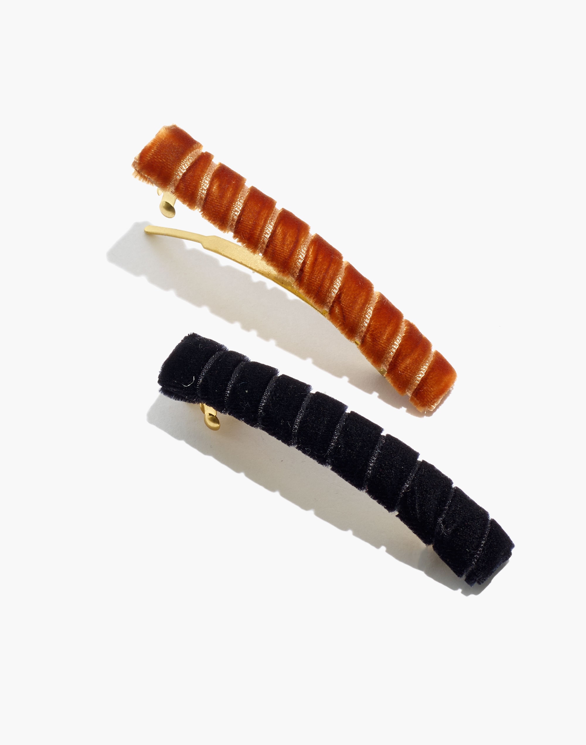 Wrapped Velvet Barrette