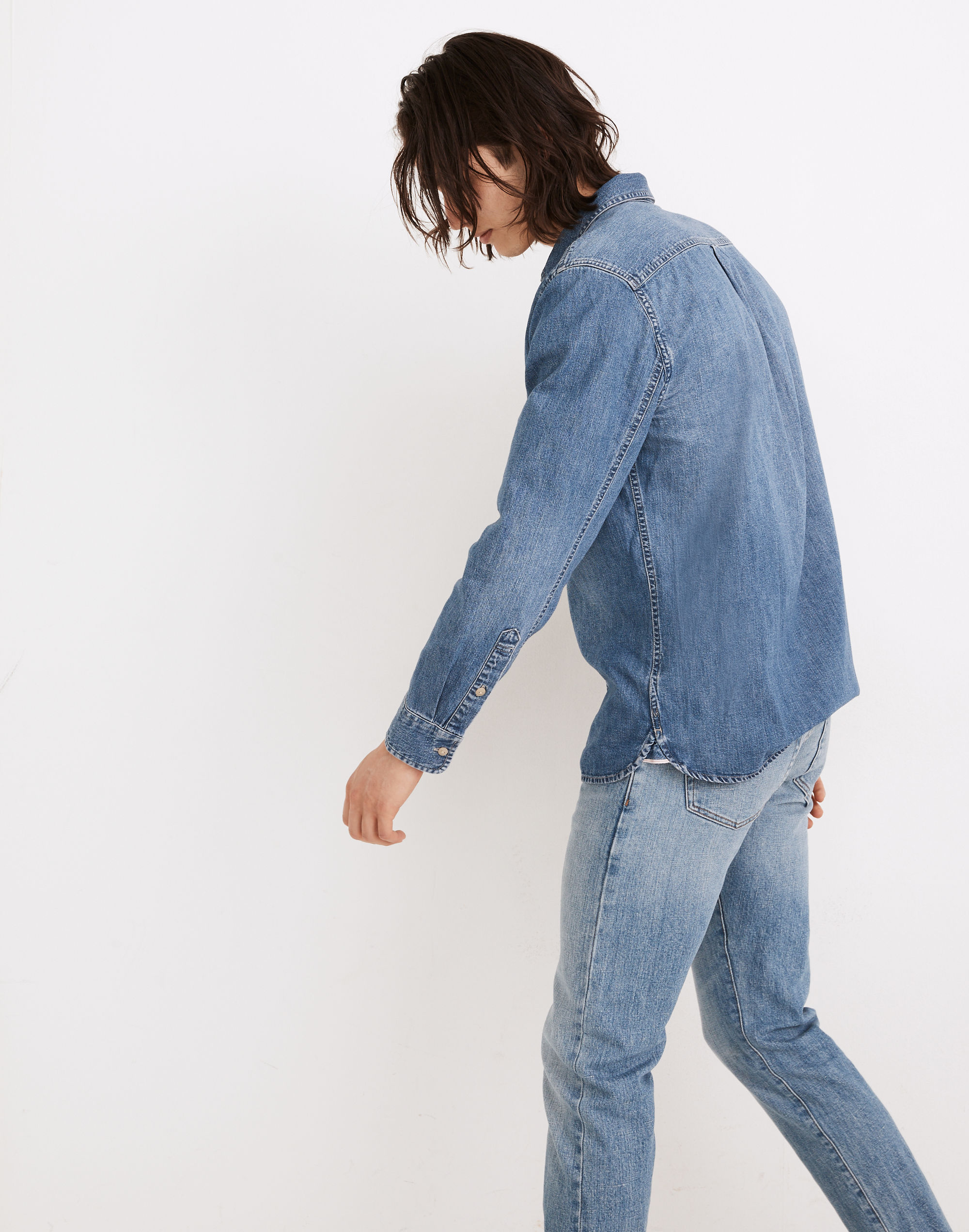 Selvedge Denim Perfect Long-Sleeve Shirt