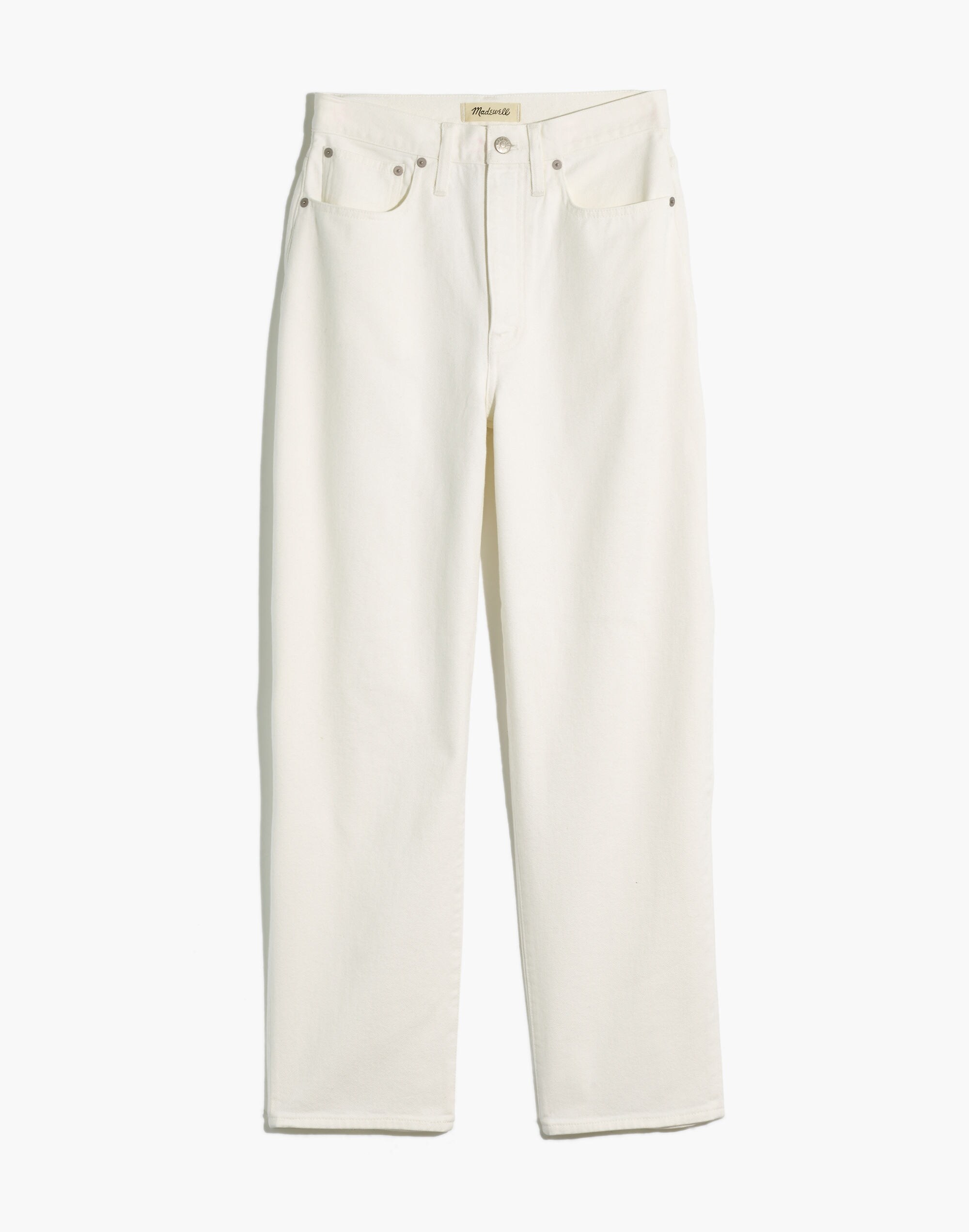 Balloon Jeans in Tile White