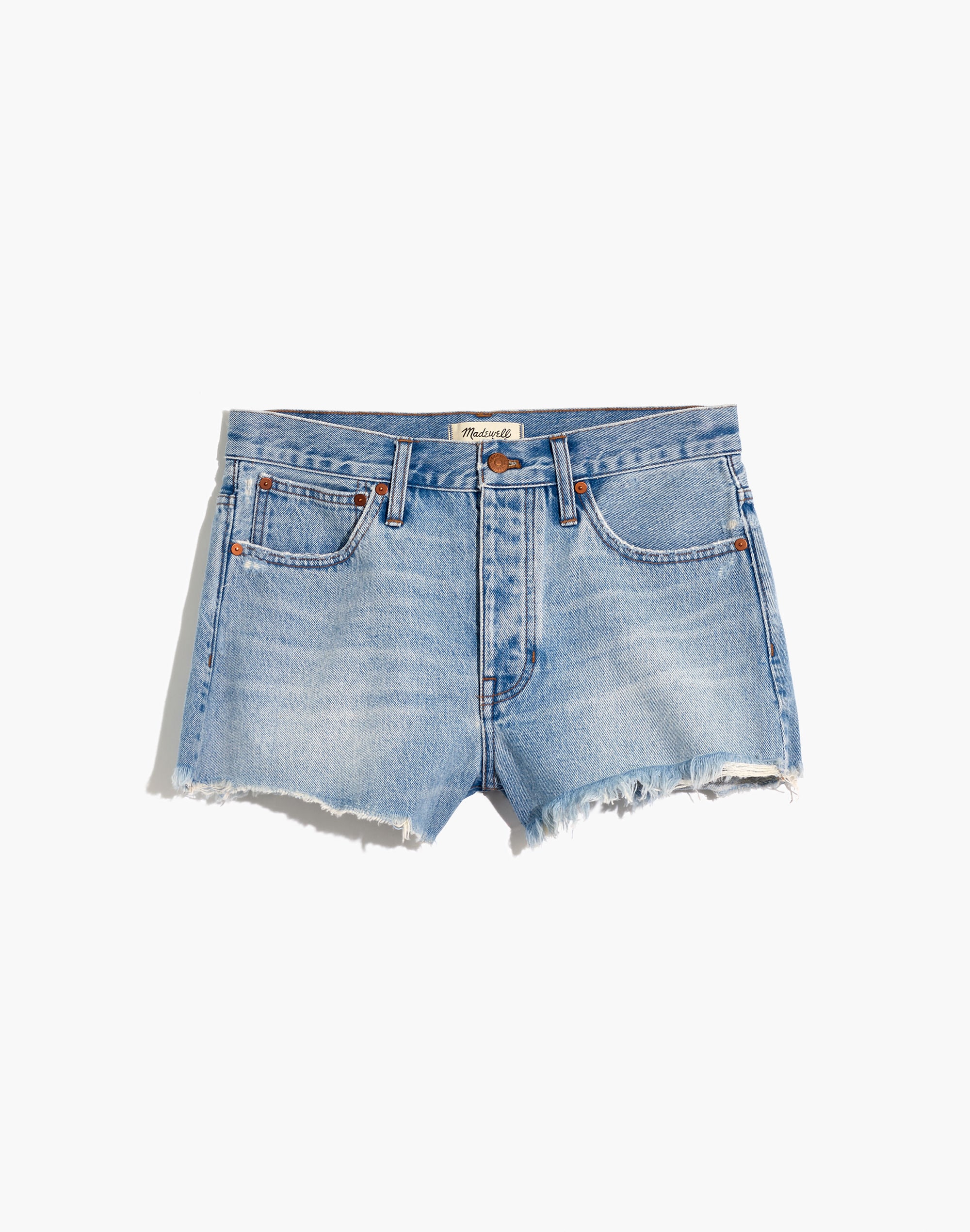 Relaxed Denim Shorts in Cedarcroft Wash