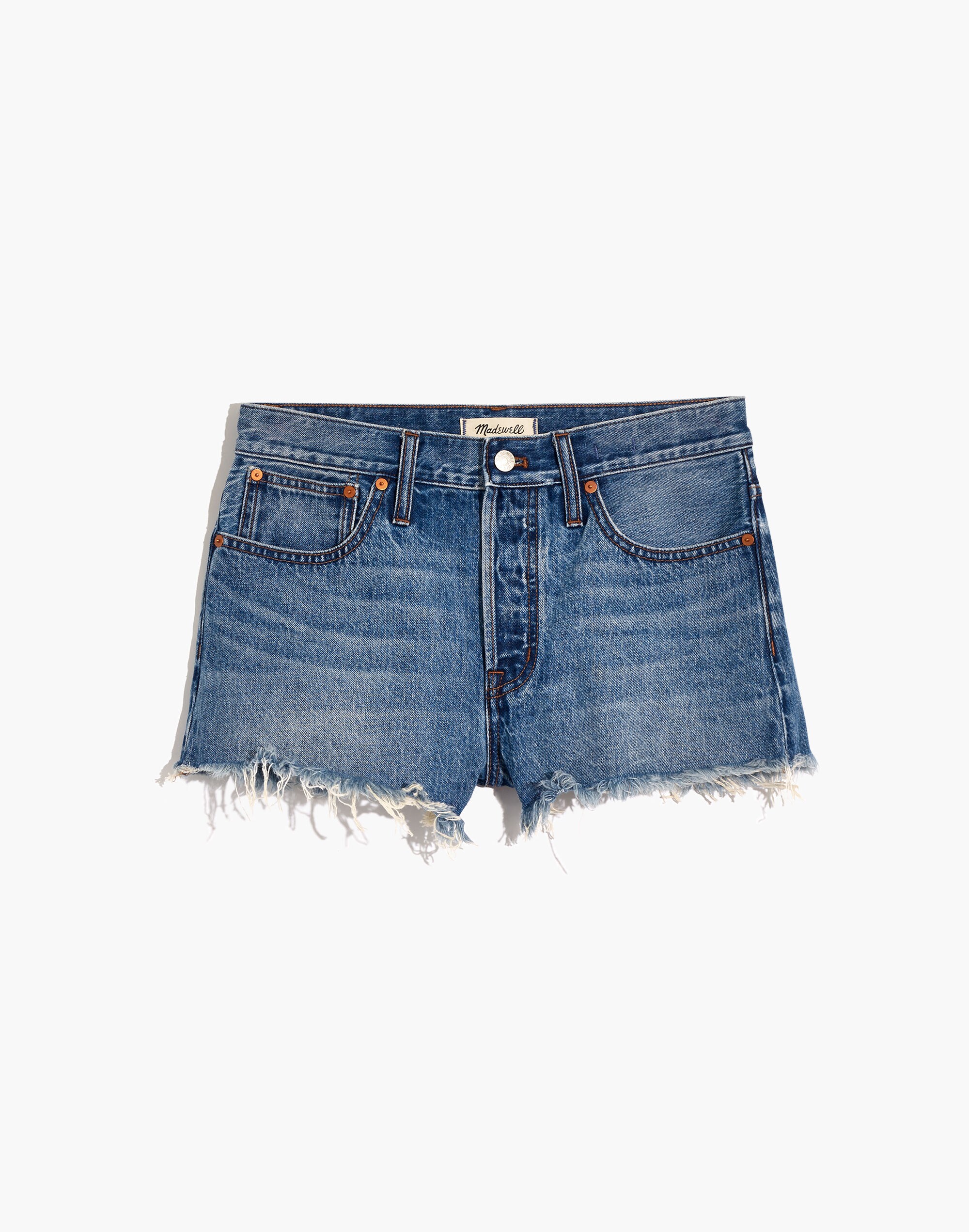 Relaxed Denim Shorts in Berriman Wash