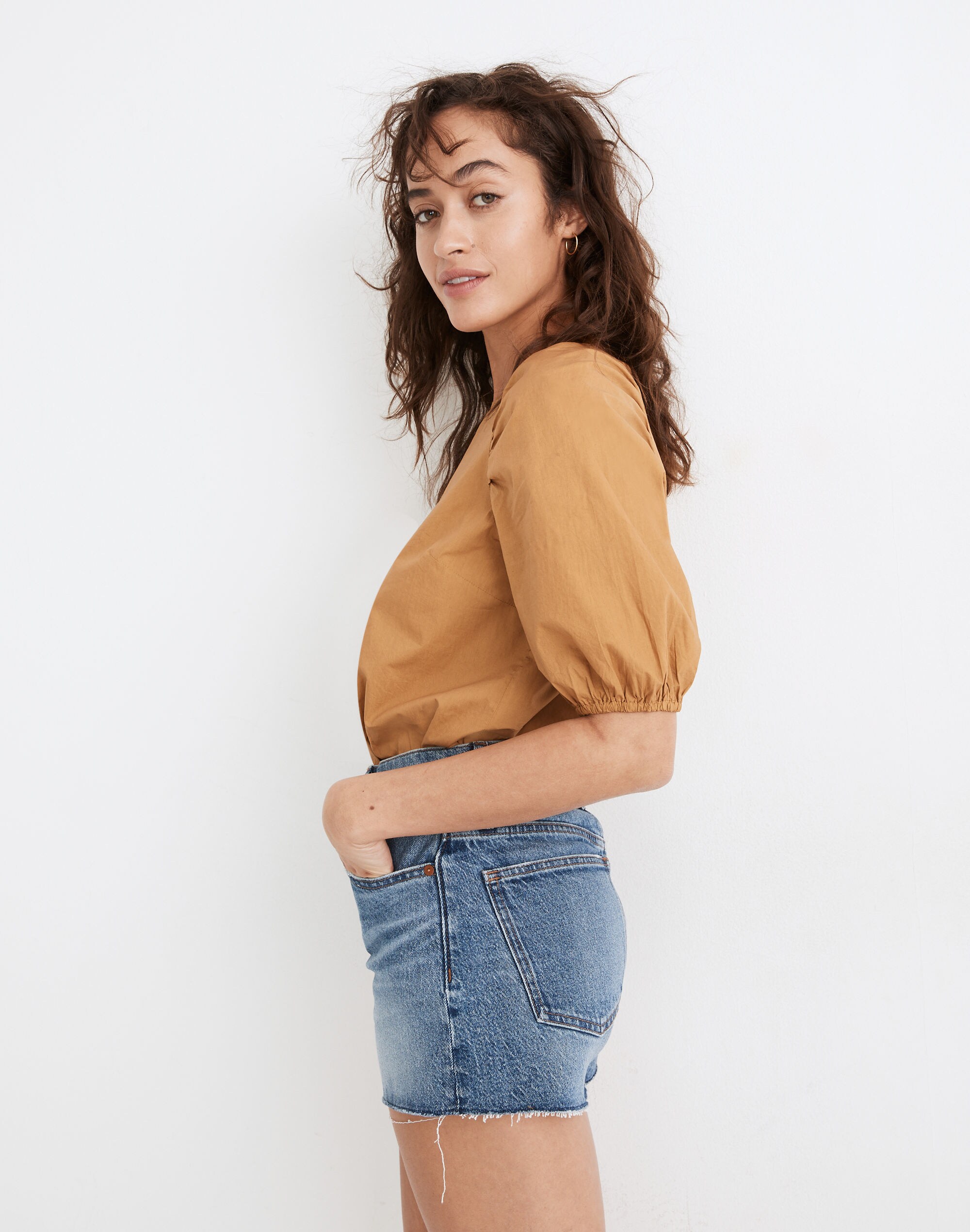 The Perfect Jean Short in Bartow Wash: TENCEL&trade; Denim Edition