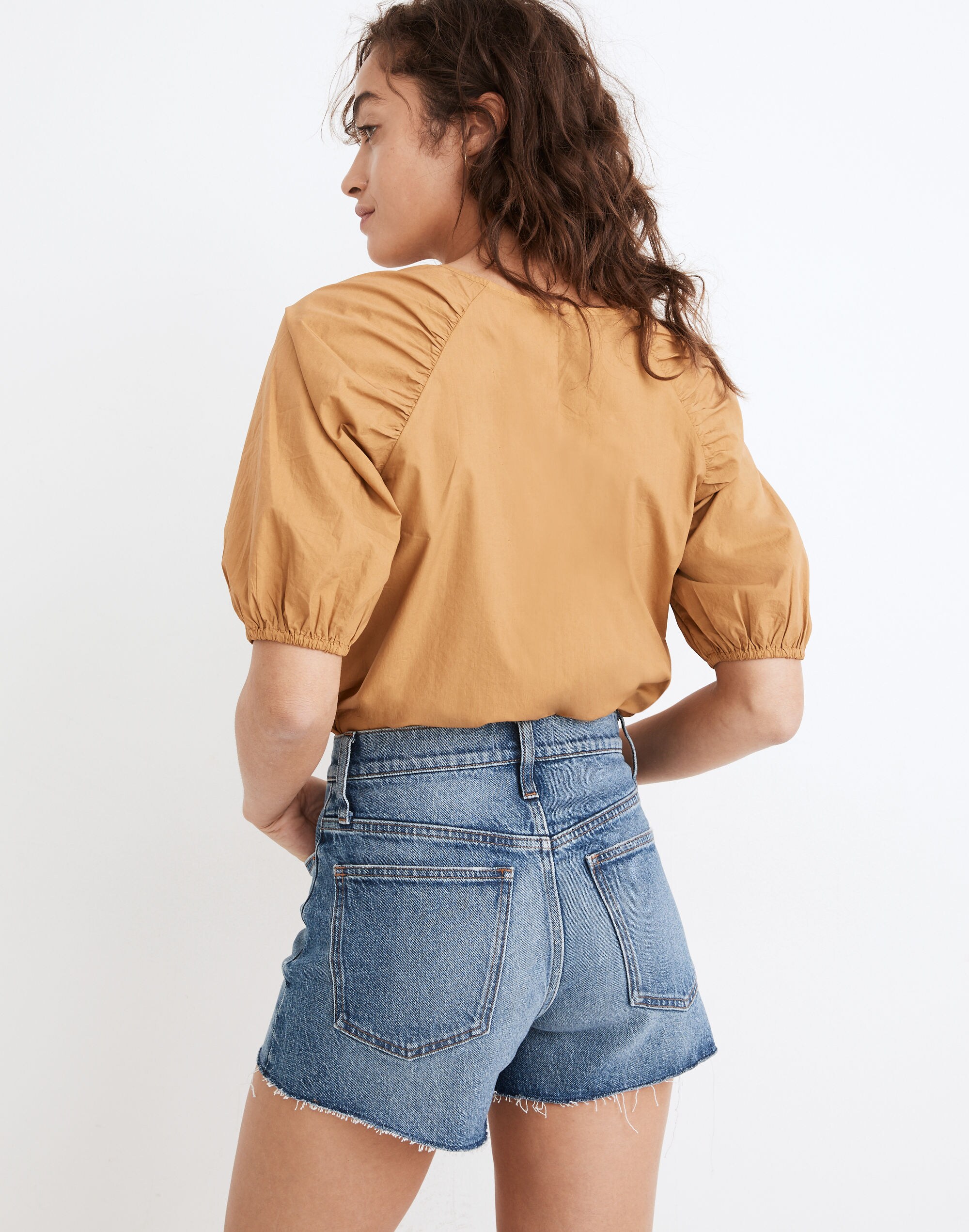 The Perfect Jean Short in Bartow Wash: TENCEL&trade; Denim Edition
