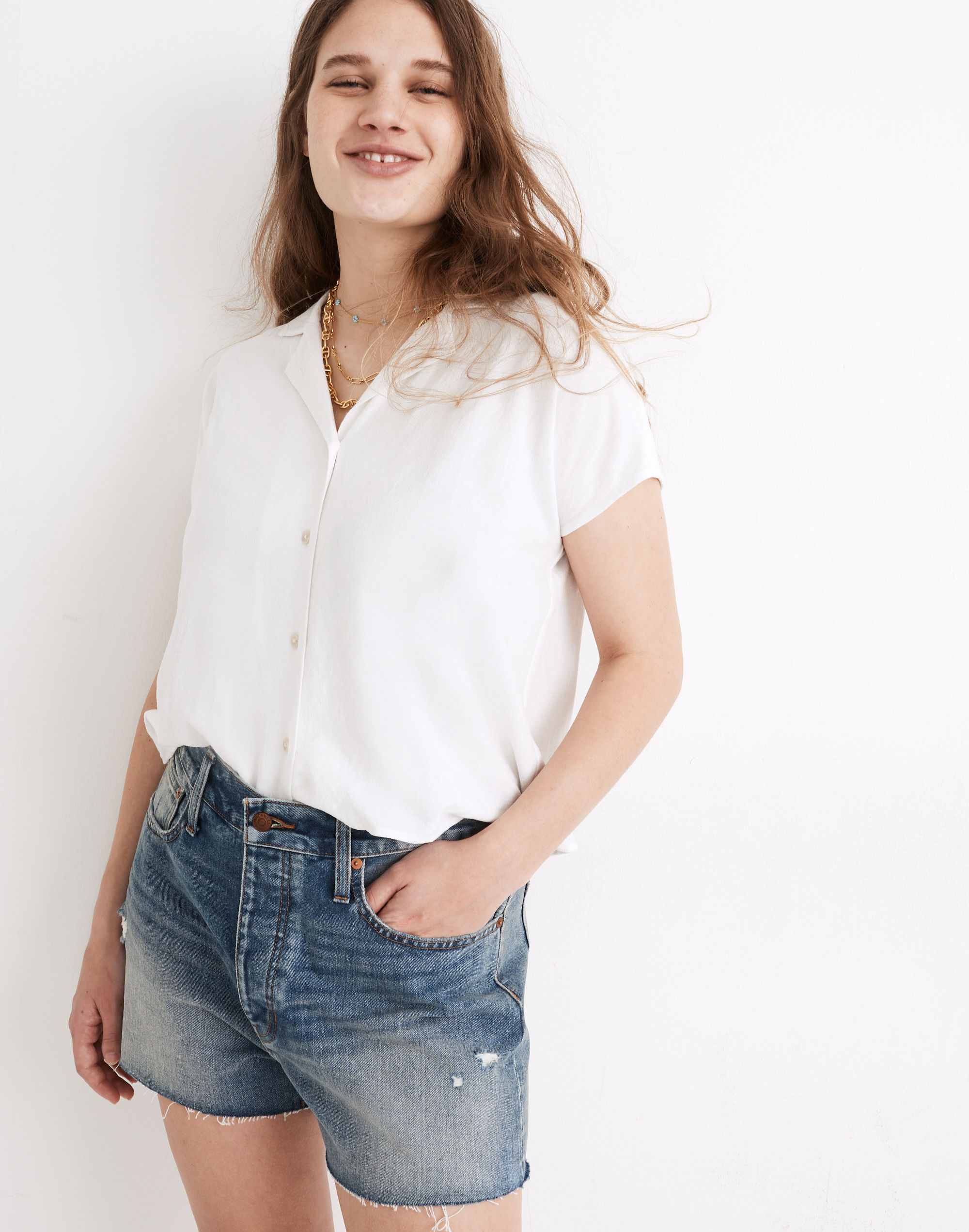 The Dadjean Short in Castlewood Wash: Distressed Edition