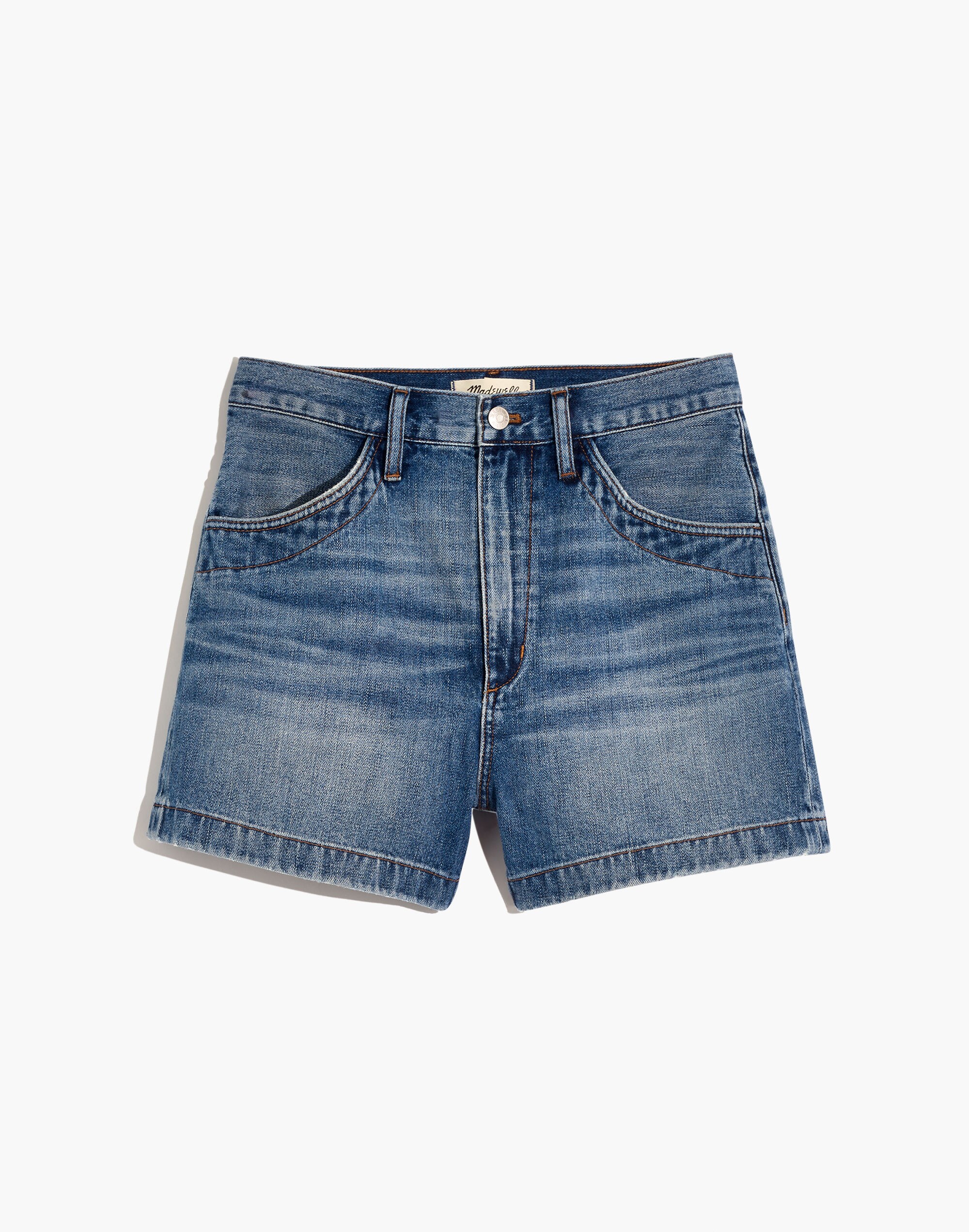 Denim Workwear Shorts in Clemente Wash