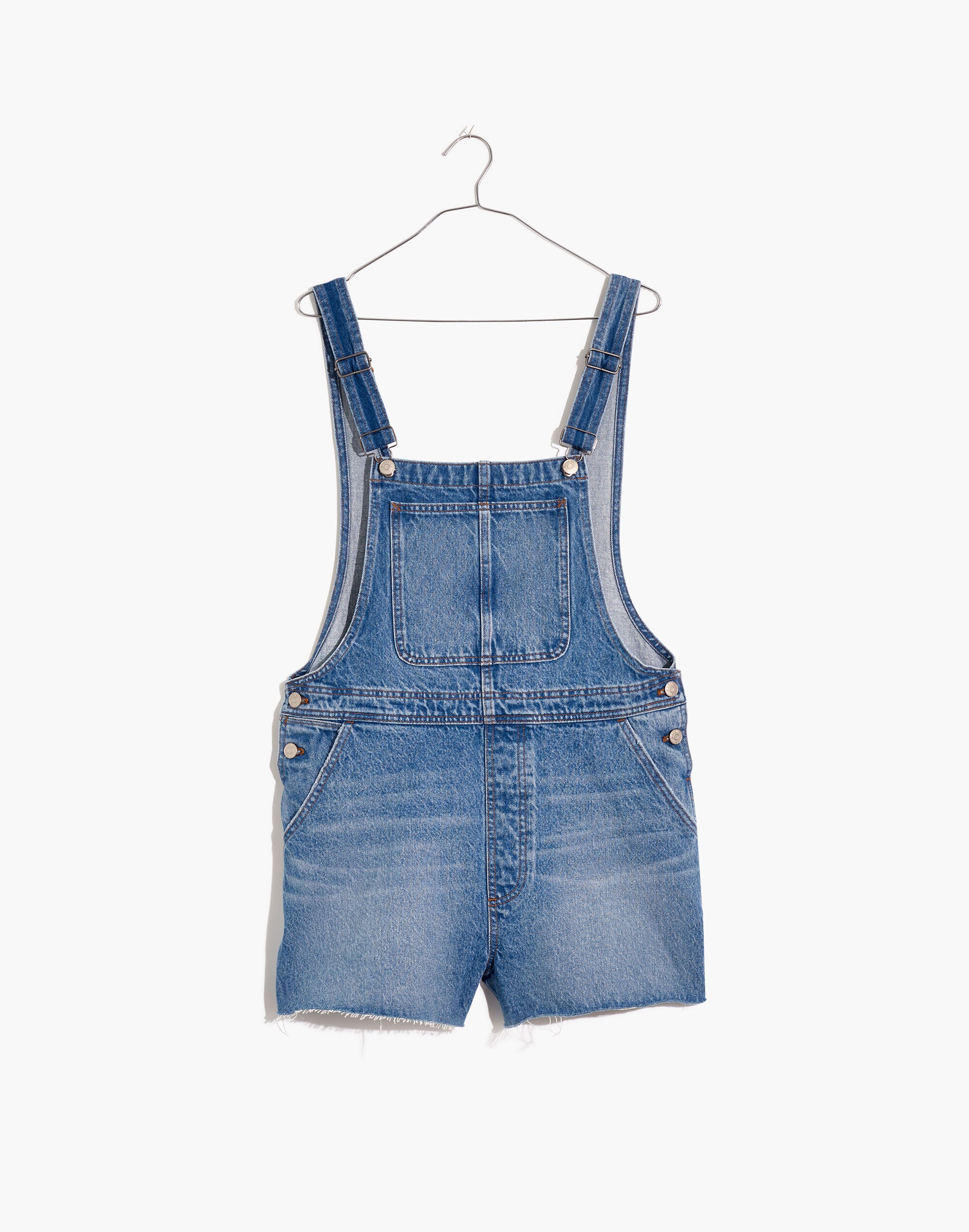 Adirondack Short Overalls in Benham Wash