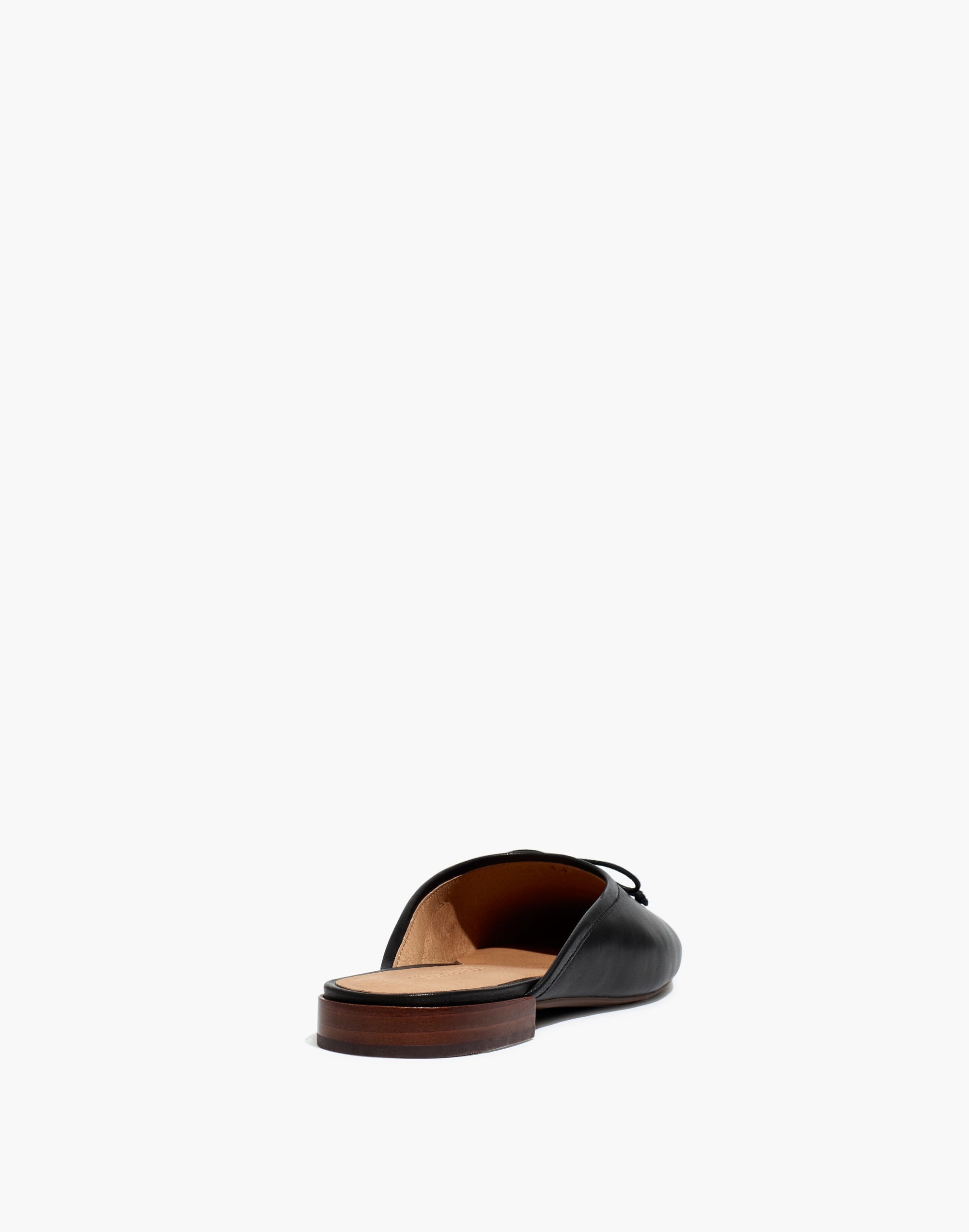 The Adelle Ballet Mule in Leather