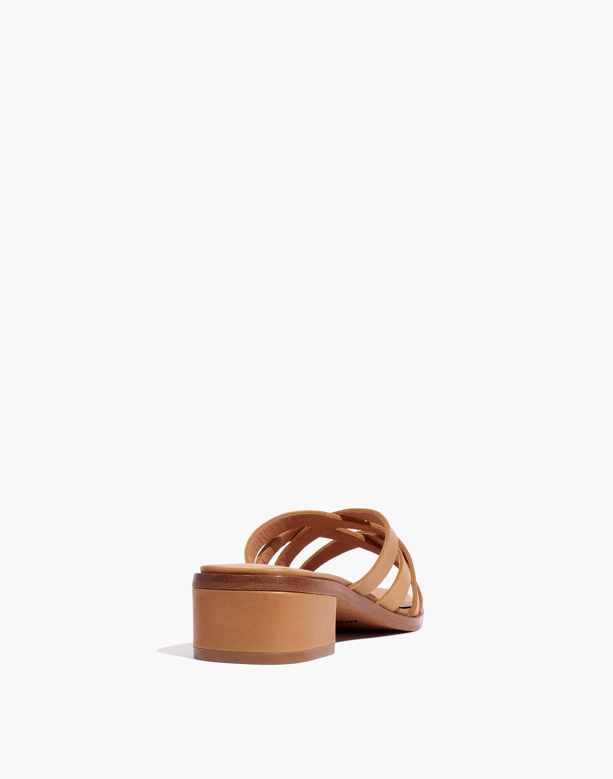 The Melanie Mule Sandal in Vachetta Leather