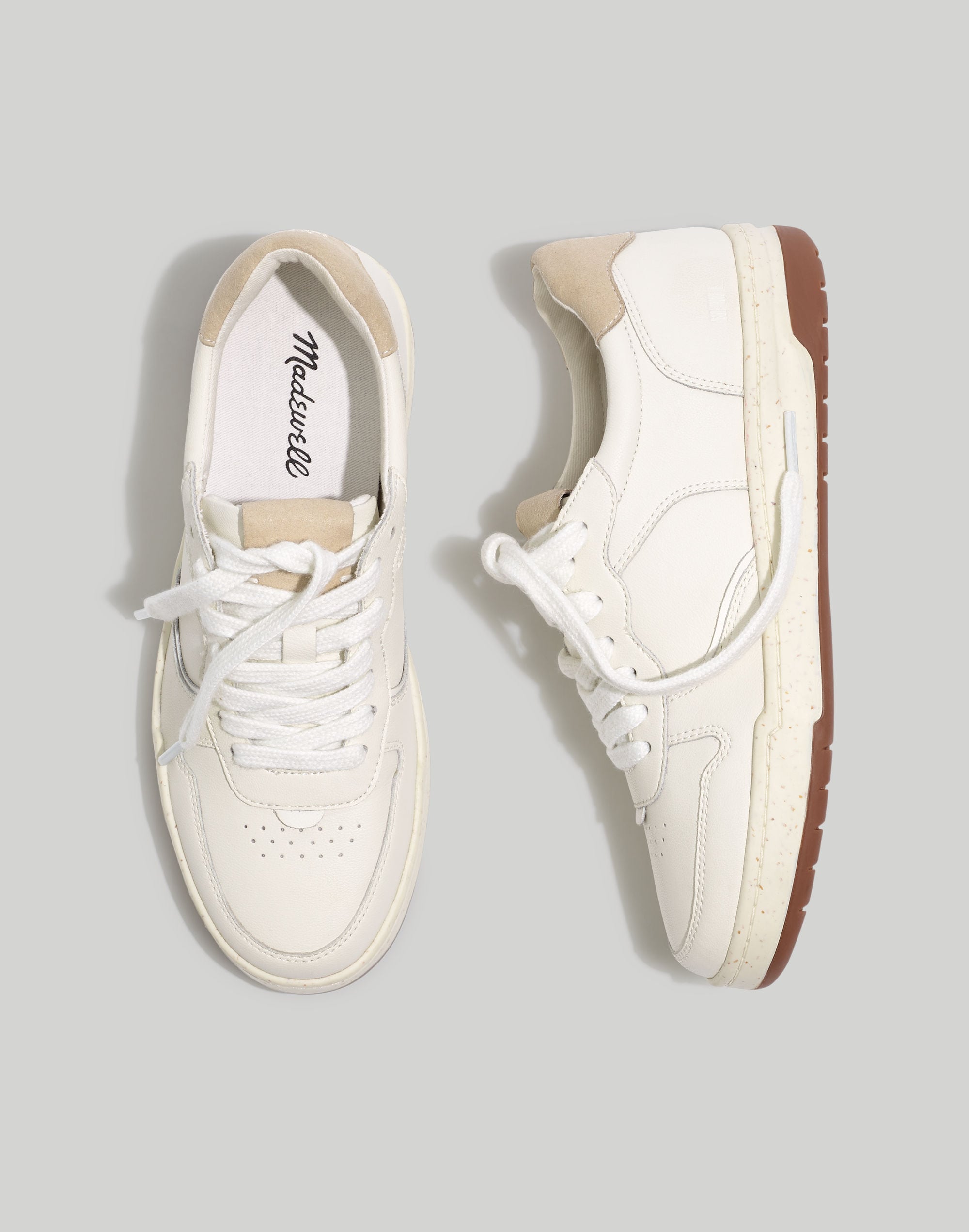 Court Sneakers White Leather