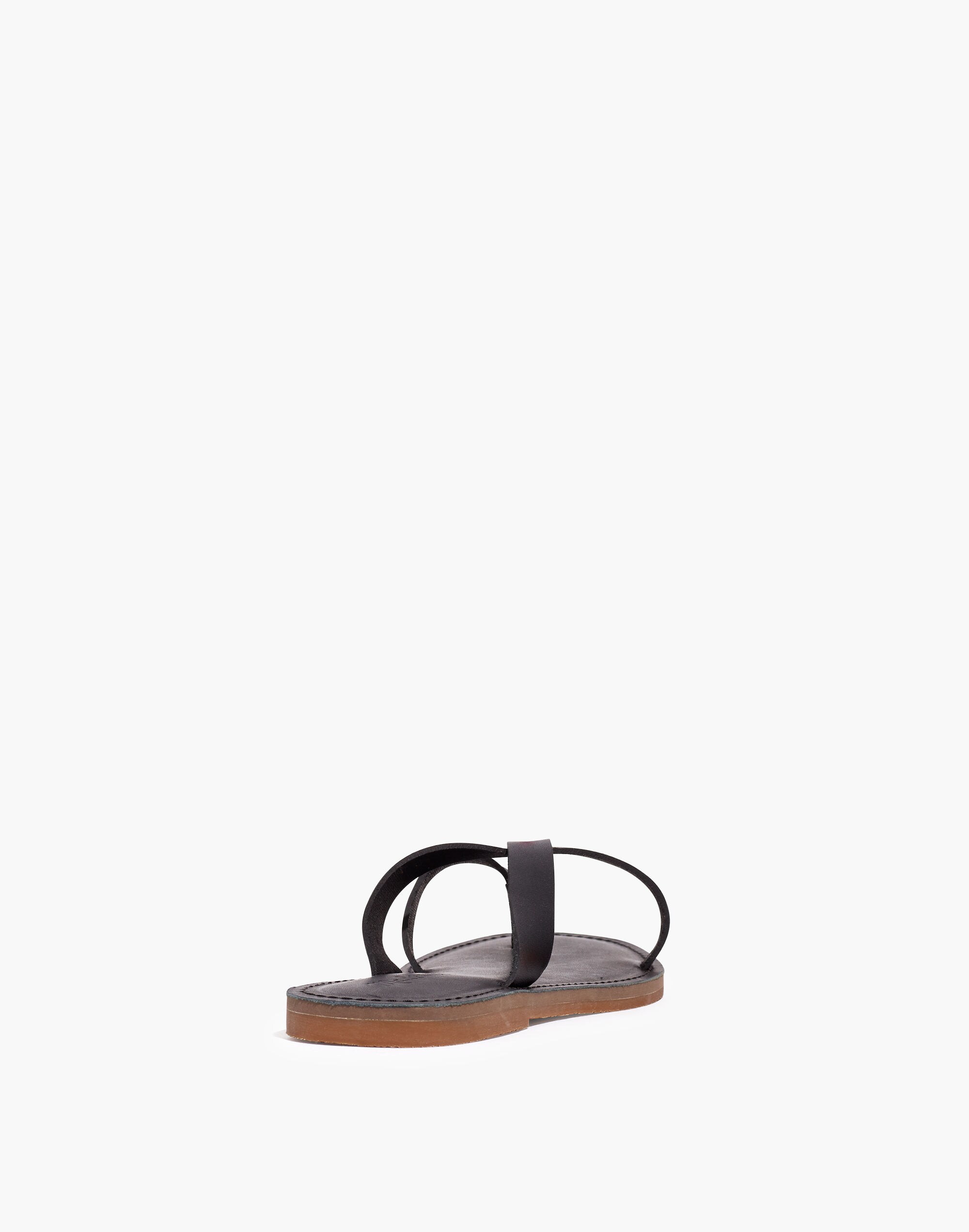 The Boardwalk Thong Sandal in Leather