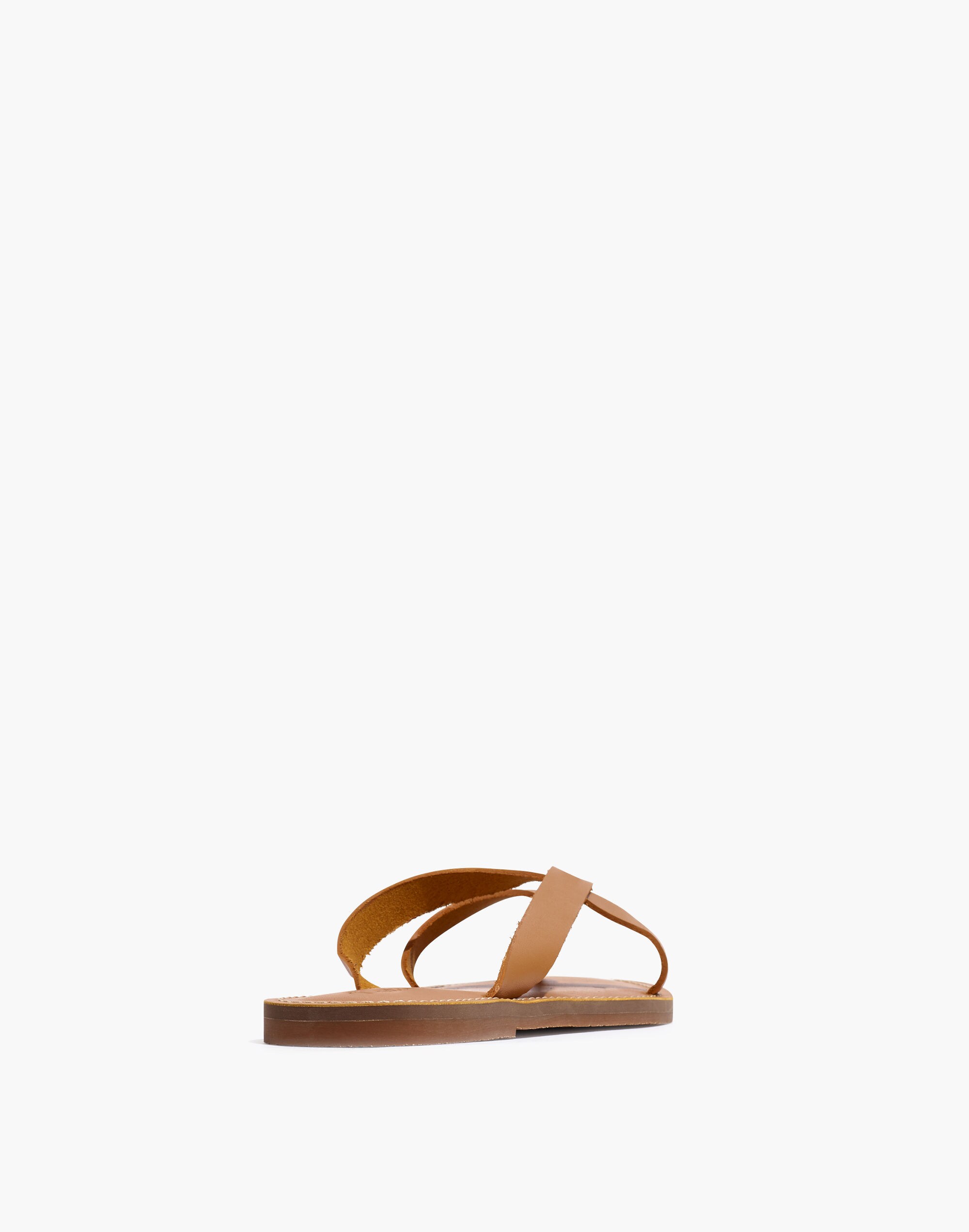 The Boardwalk Thong Sandal in Leather