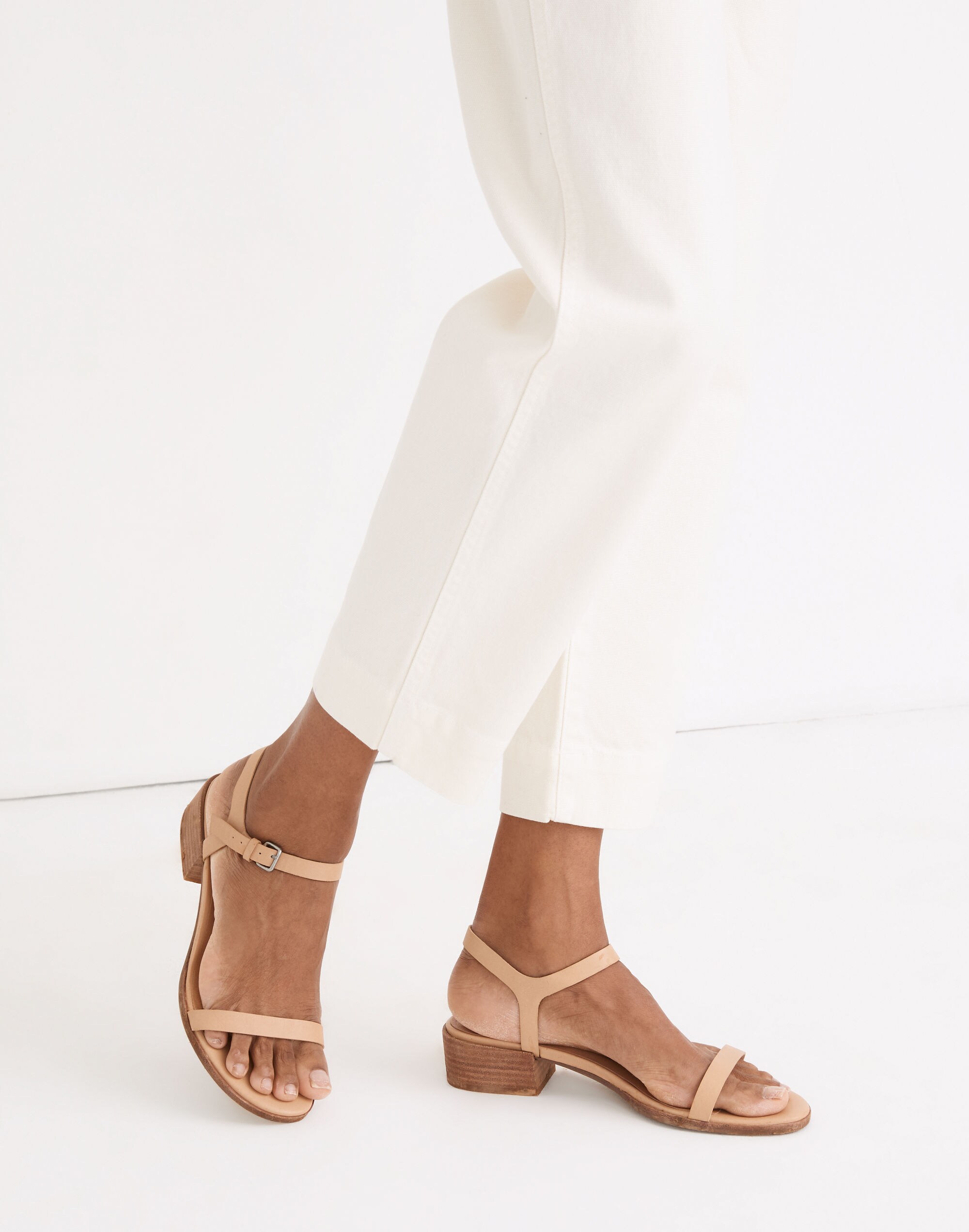 The Louise Sandal in Leather