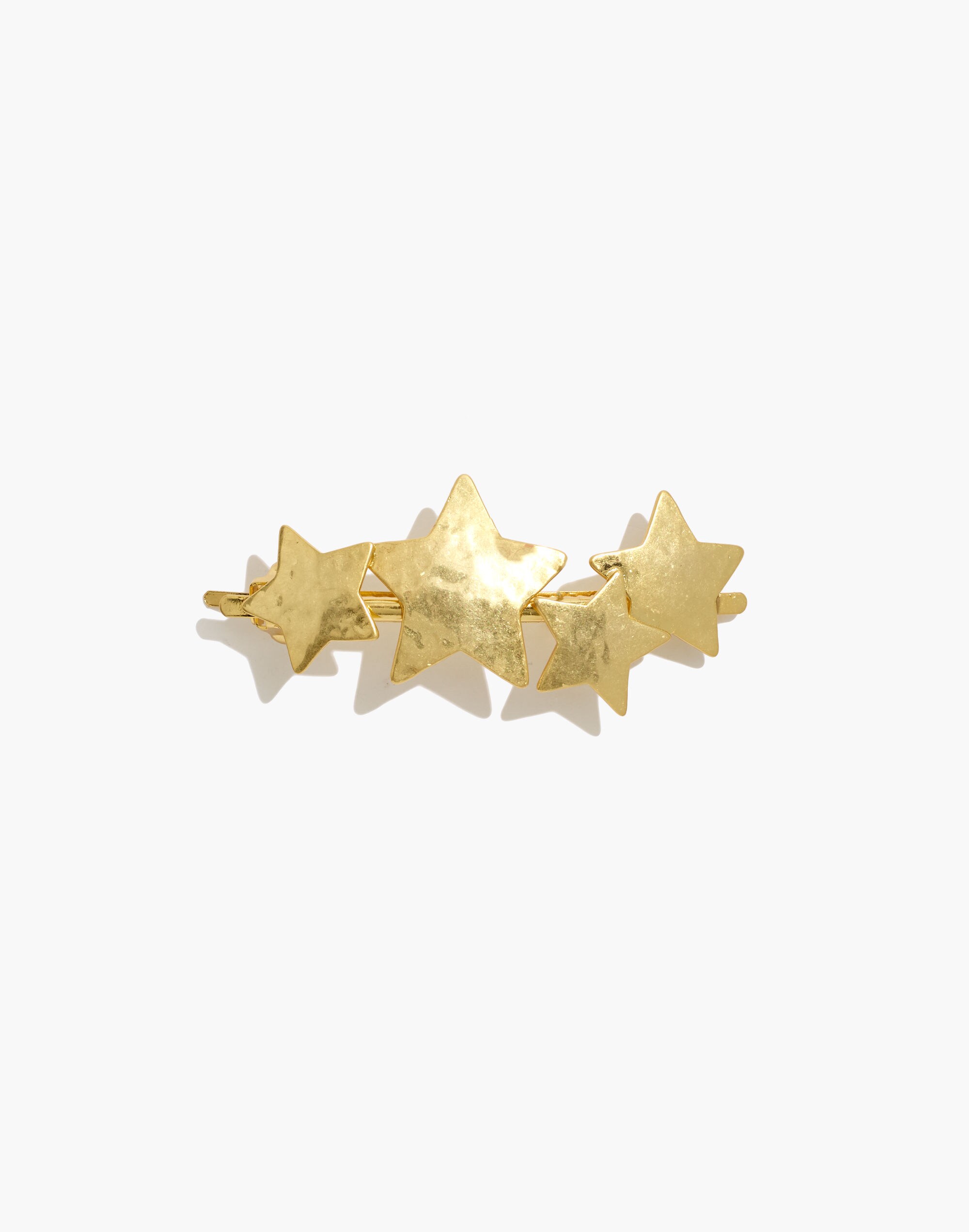 Textured Star Barrette