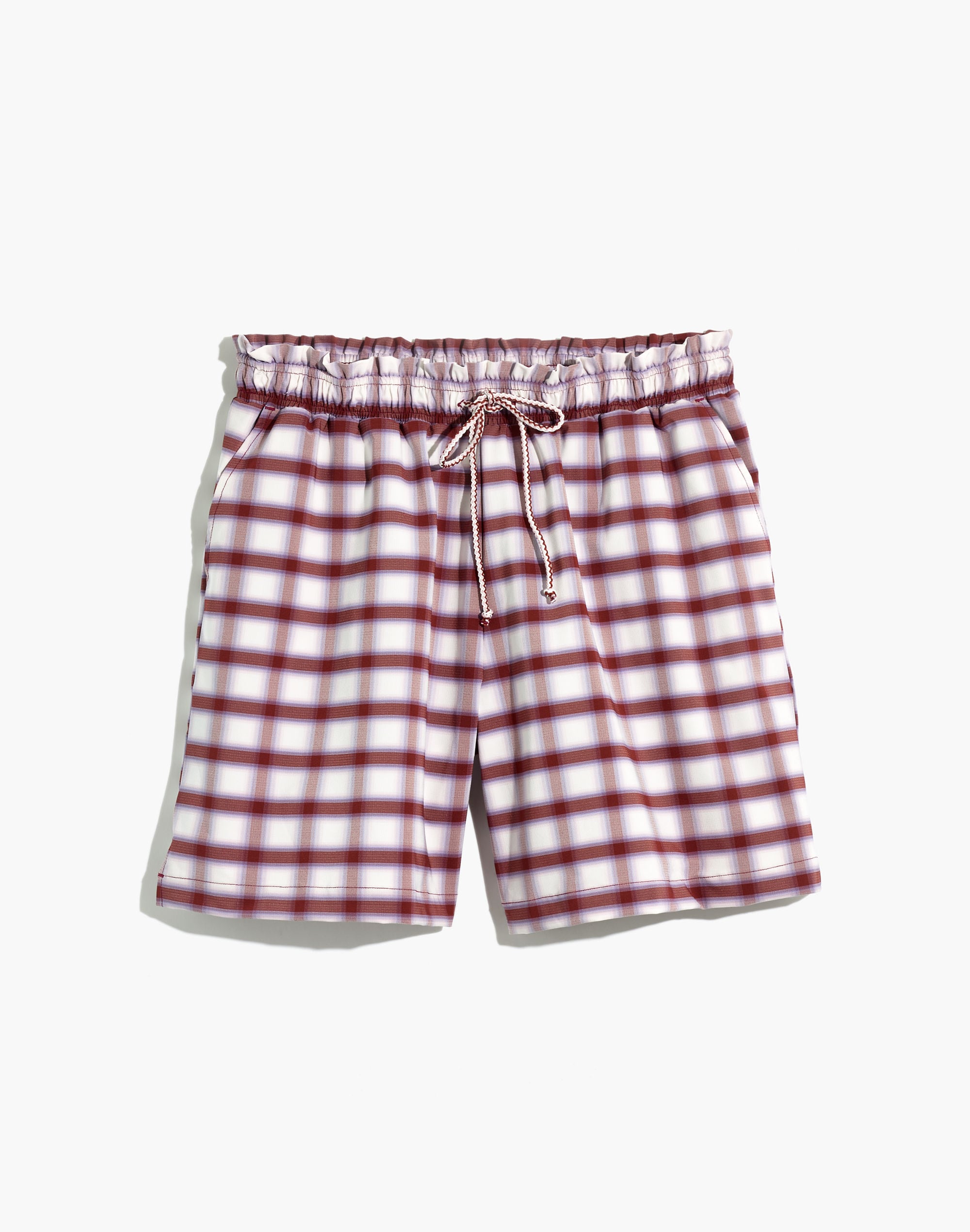 Madewell Second Wave Board Shorts in Peralta Plaid